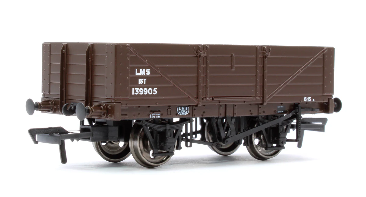 937008 LMS Dia.1666 Open 5 Plank - No.139905 - LMS Bauxite - Image 3