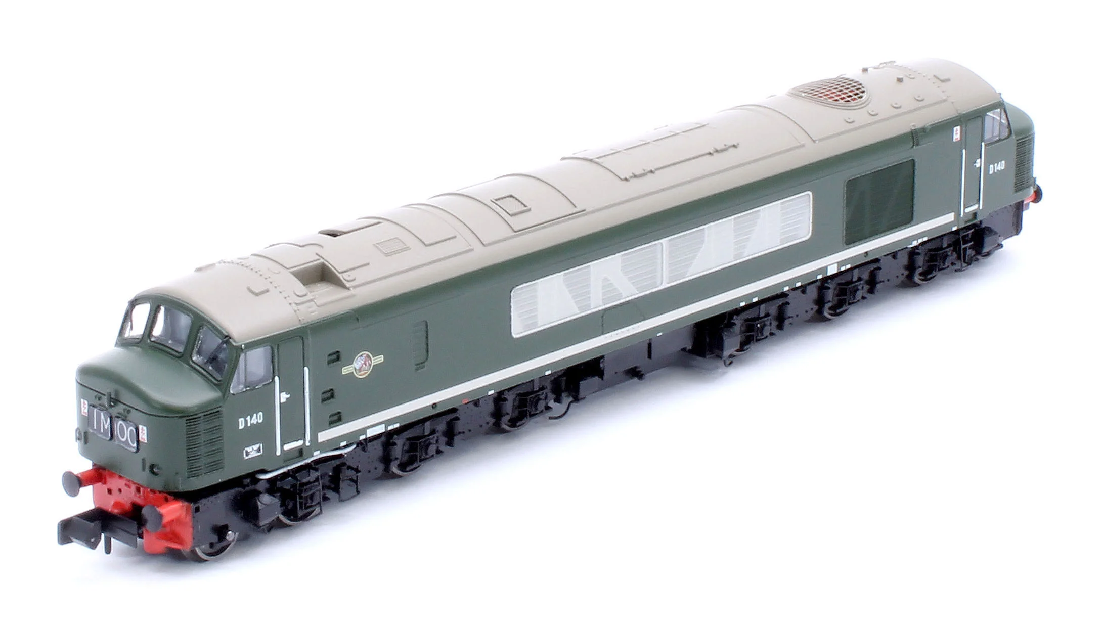 948201 Class 46 D140 1961 All Over Green livery Diesel Locomotive - Image 10