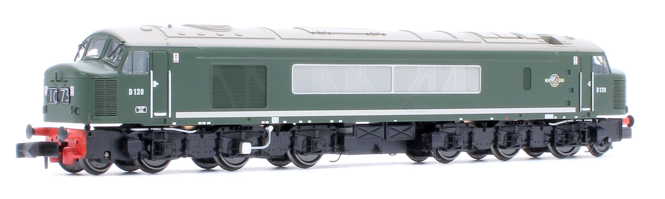 948601 Class 45 D120 Plain BR Green Diesel Locomotive - DCC Sound - Image 4