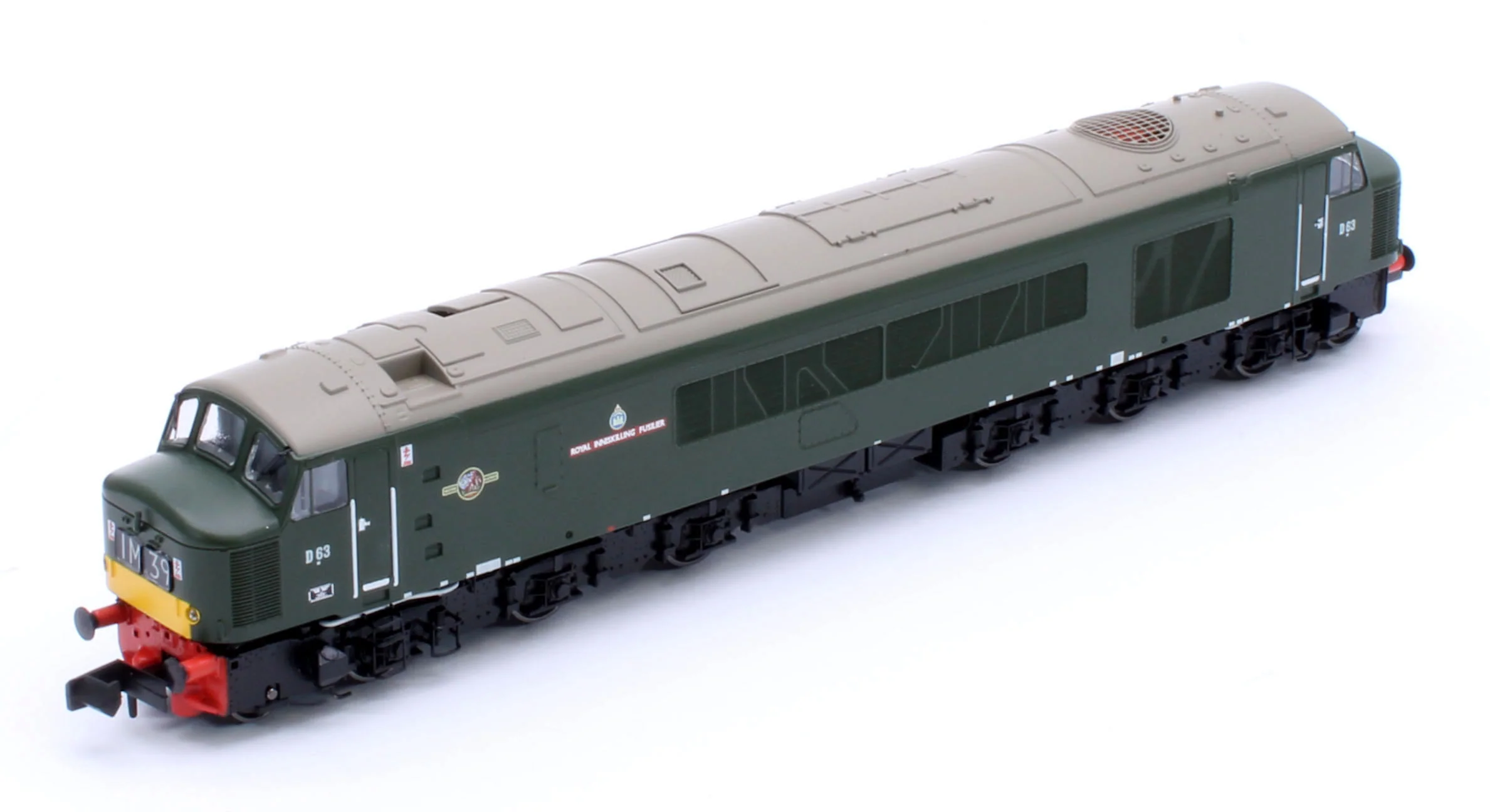 948603 Class 45 D63 "Royal Inniskilling Fusilier" BR Economy Green Diesel Locomotive - DCC Sound - Image 10