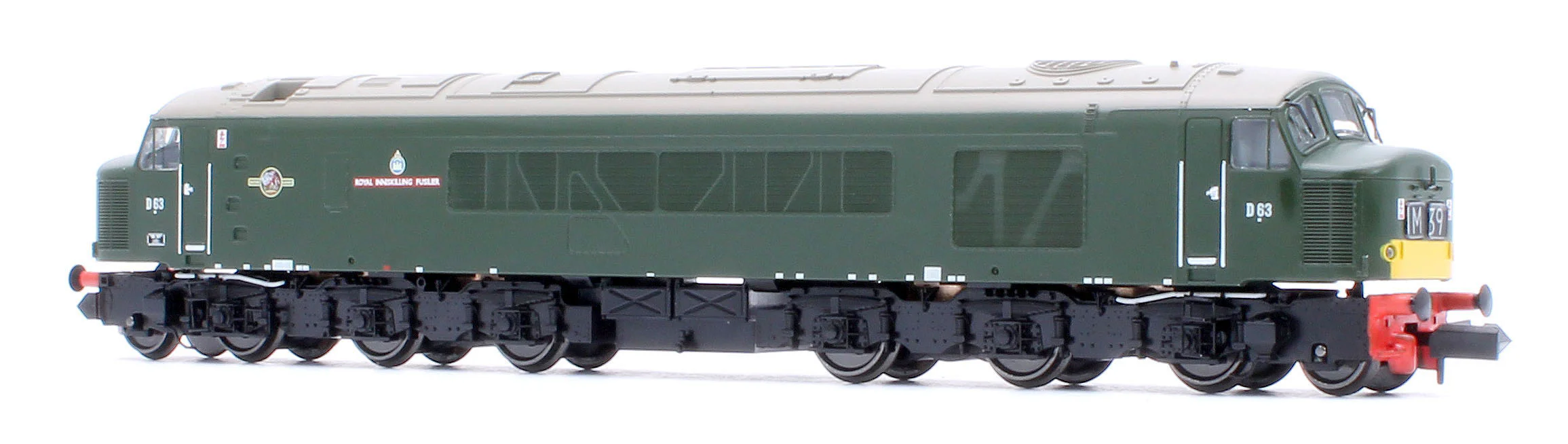 948603 Class 45 D63 "Royal Inniskilling Fusilier" BR Economy Green Diesel Locomotive - DCC Sound - Image 3
