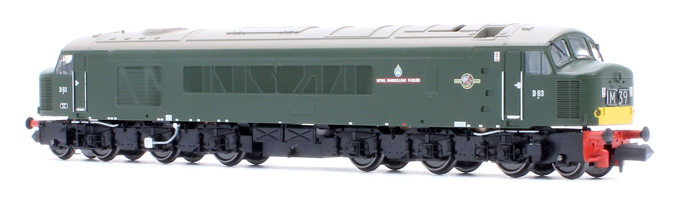 948603 Class 45 D63 "Royal Inniskilling Fusilier" BR Economy Green Diesel Locomotive - DCC Sound - Image 5