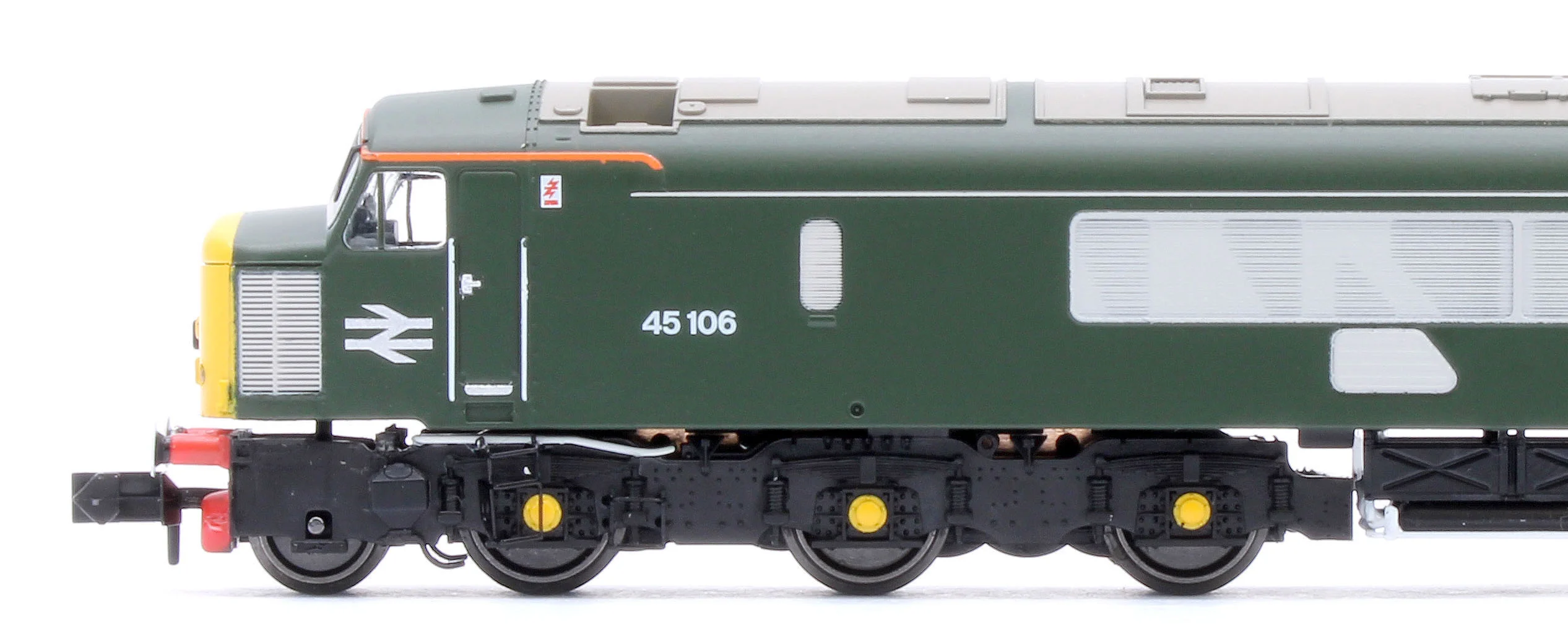 948612 Class 45 45106 Heritage BR Green With Sealed Beam & Hight Intensity Headlights Diesel Locomotive - DCC Sound - Image 8