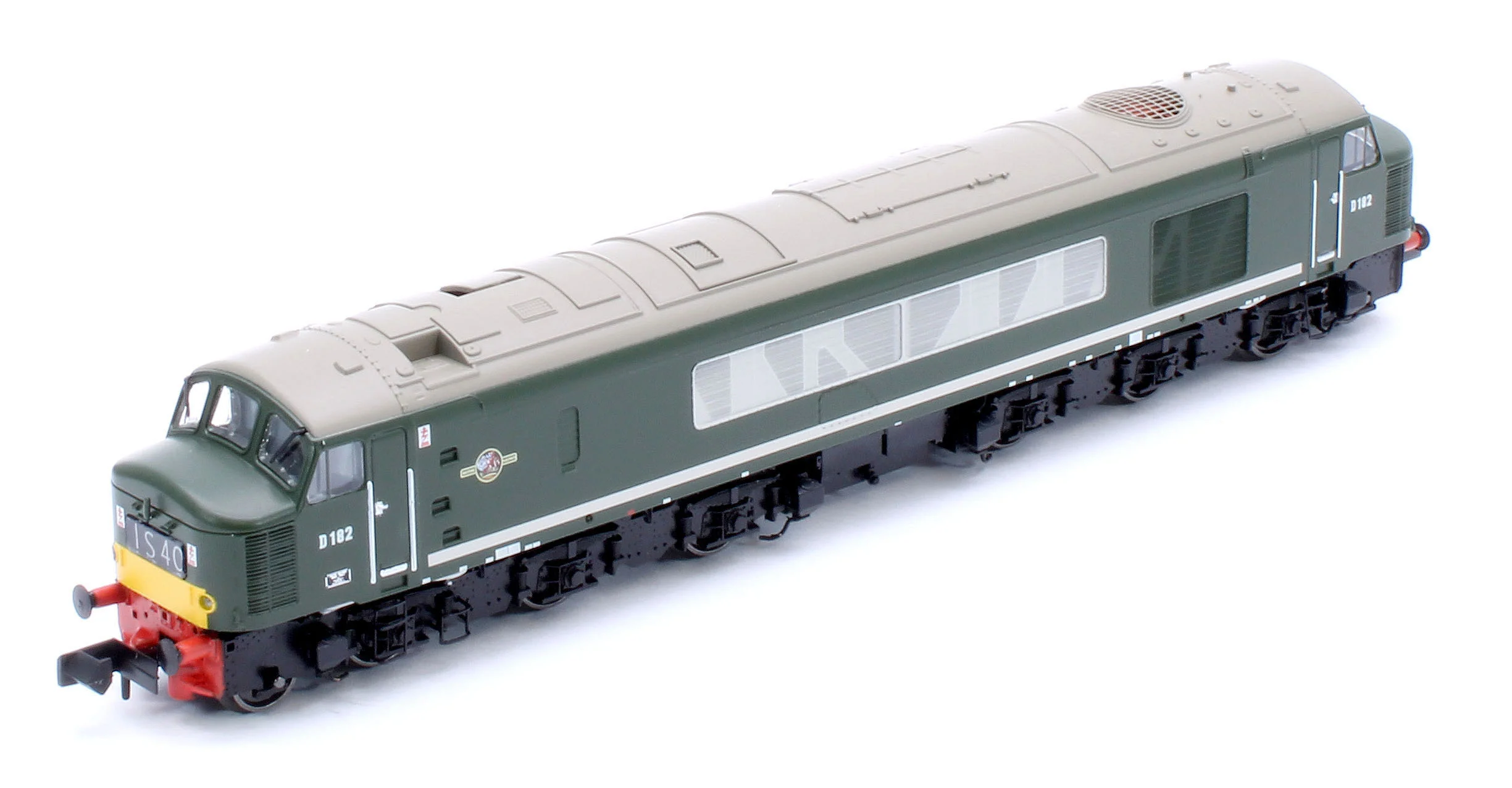 948702 Class 46 D182 BR Green With Small Yellow Panels Diesel Locomotive - DCC Sound - Image 10