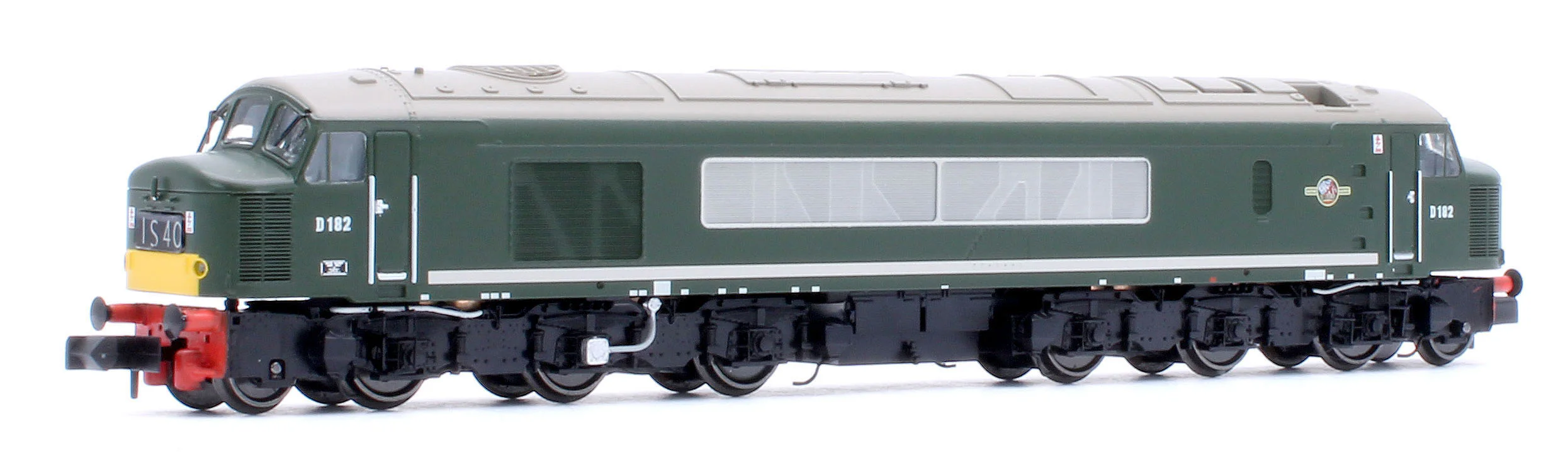 948702 Class 46 D182 BR Green With Small Yellow Panels Diesel Locomotive - DCC Sound - Image 4