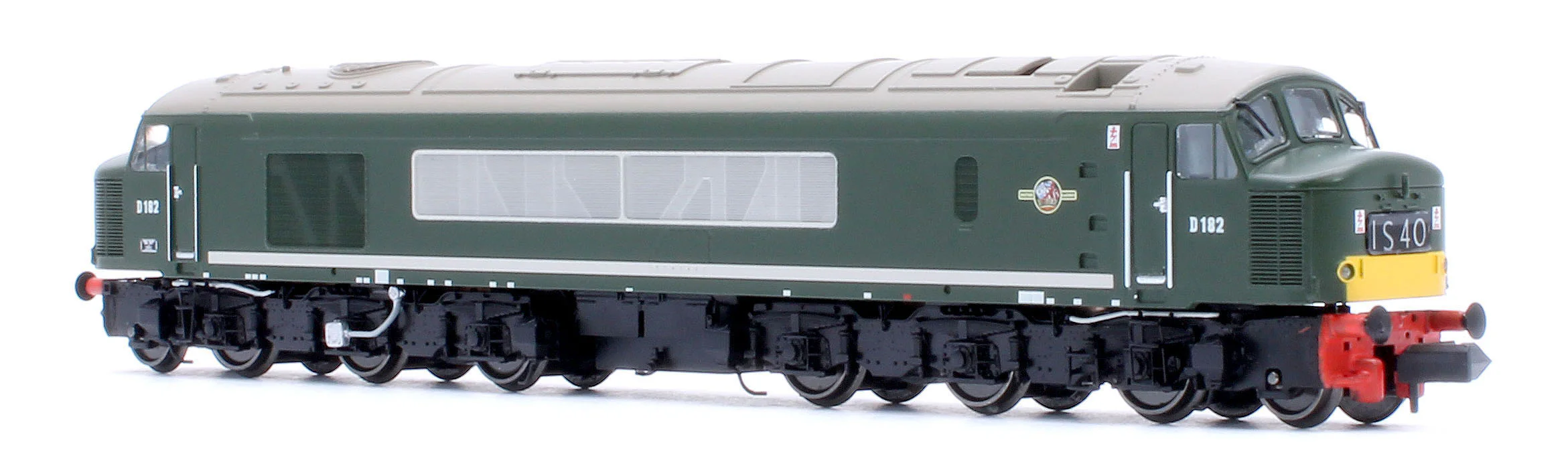 948702 Class 46 D182 BR Green With Small Yellow Panels Diesel Locomotive - DCC Sound - Image 5