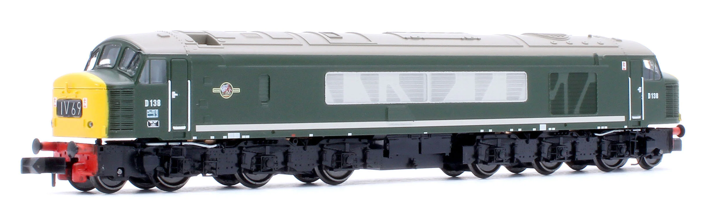948703 Class 46 D138 BR Green With Full Yellow Ends Diesel Locomotive - DCC Sound