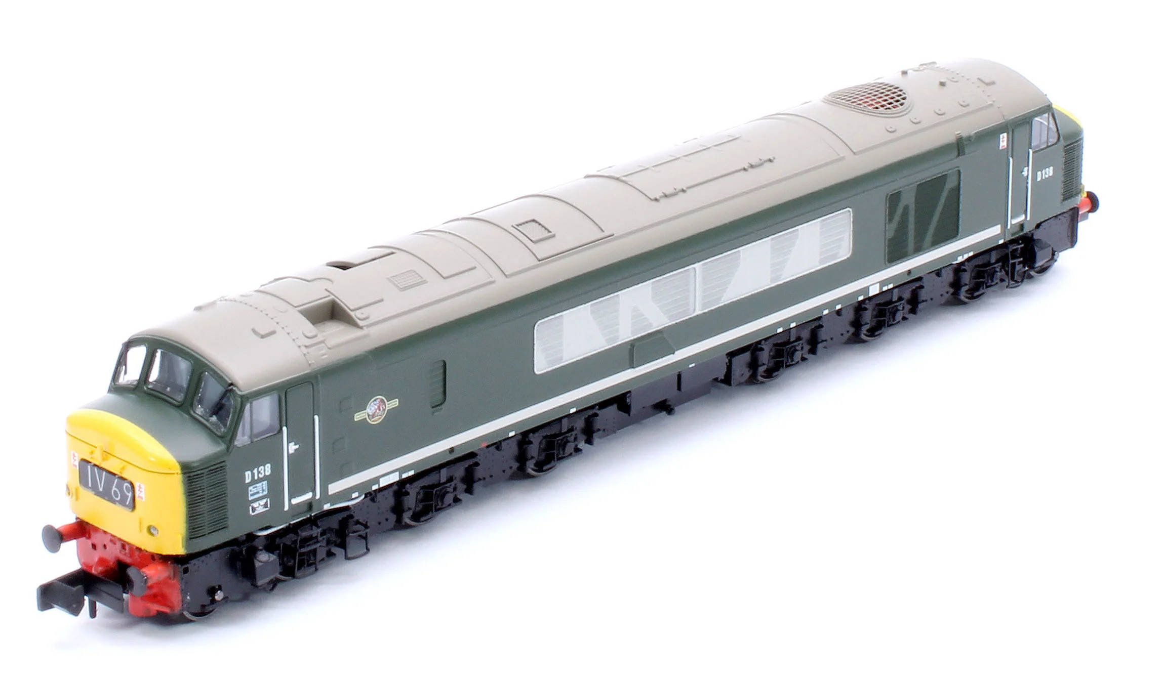 948703 Class 46 D138 BR Green With Full Yellow Ends Diesel Locomotive - DCC Sound - Image 10