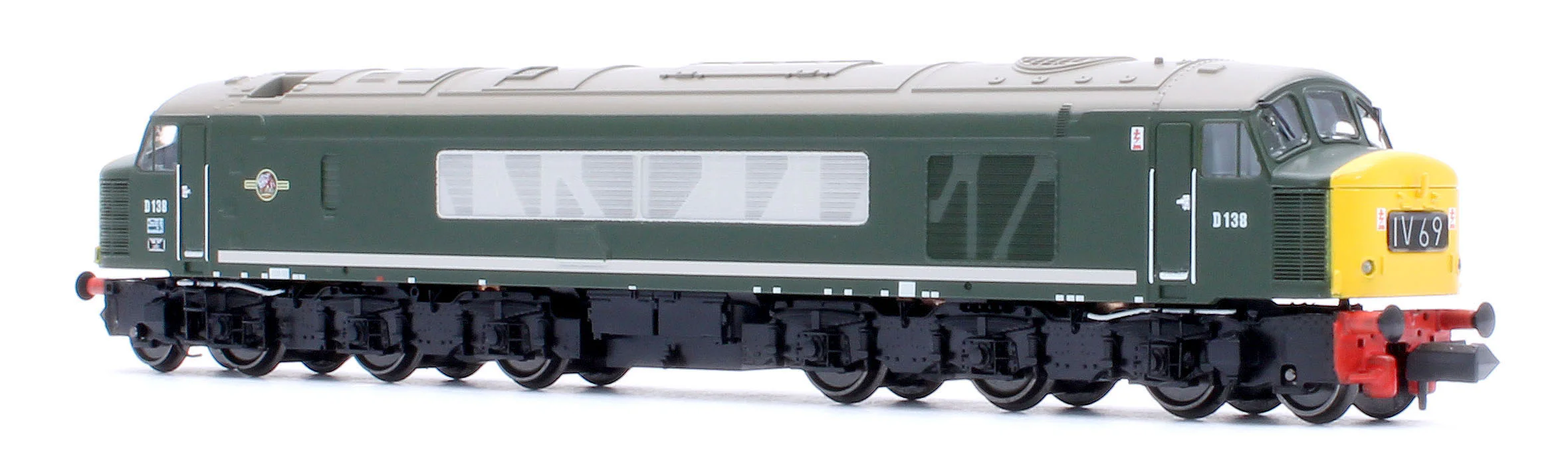 948703 Class 46 D138 BR Green With Full Yellow Ends Diesel Locomotive - DCC Sound - Image 3