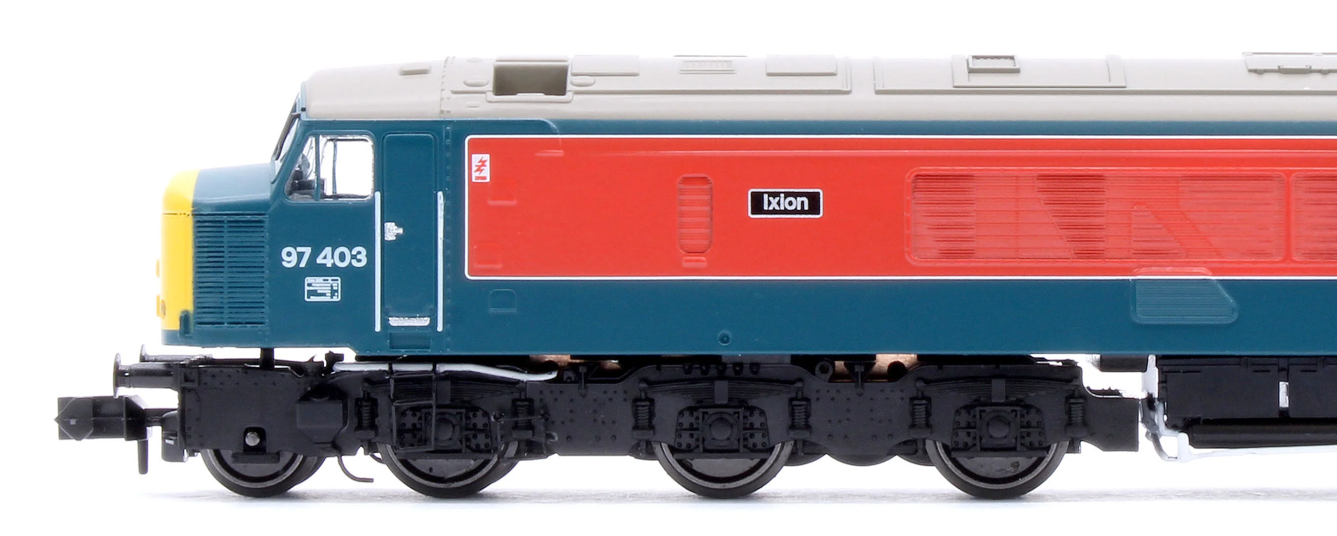 948707 Class 46 97403 Ixion RTC Blue/Red With Sealed Beam Headlights Diesel Locomotive - DCC Sound - Image 8