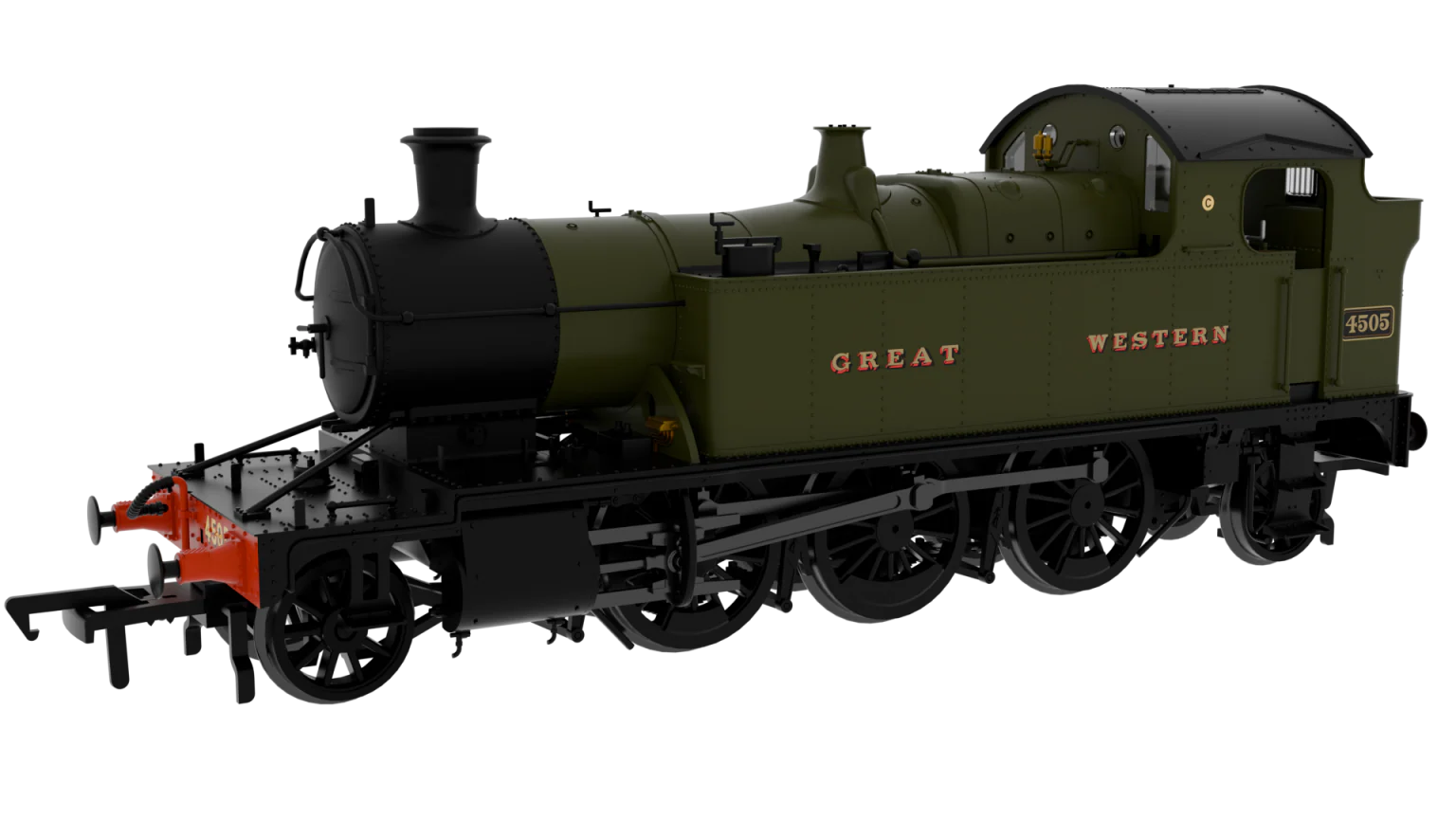 951603 GWR 45xx No.4505 Great Western Green Steam Locomotive - DCC Sound