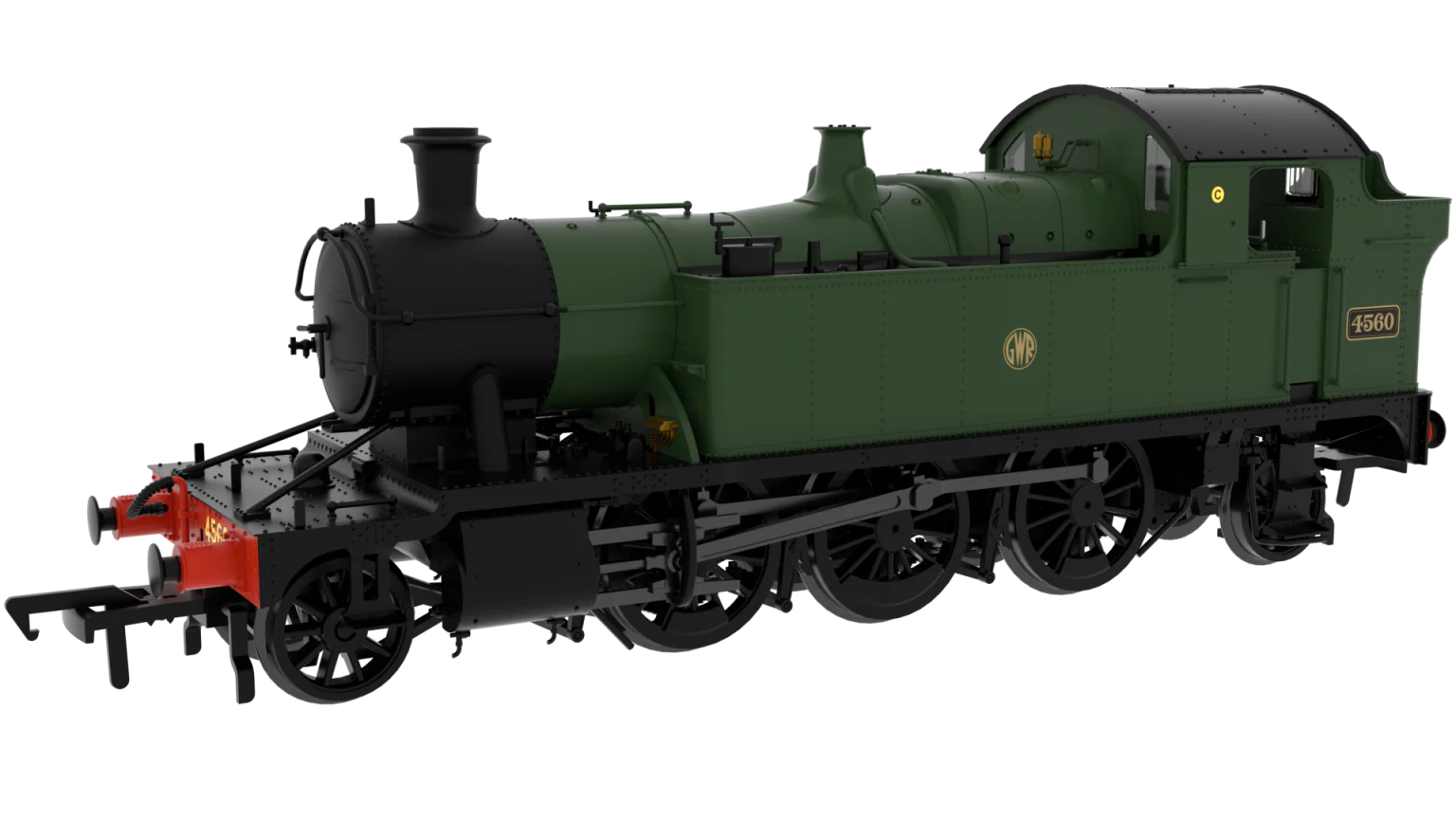 951604 GWR 45xx No.4560 GWR Green with 'Shirtbutton' Roundel Steam Locomotive - DCC Sound