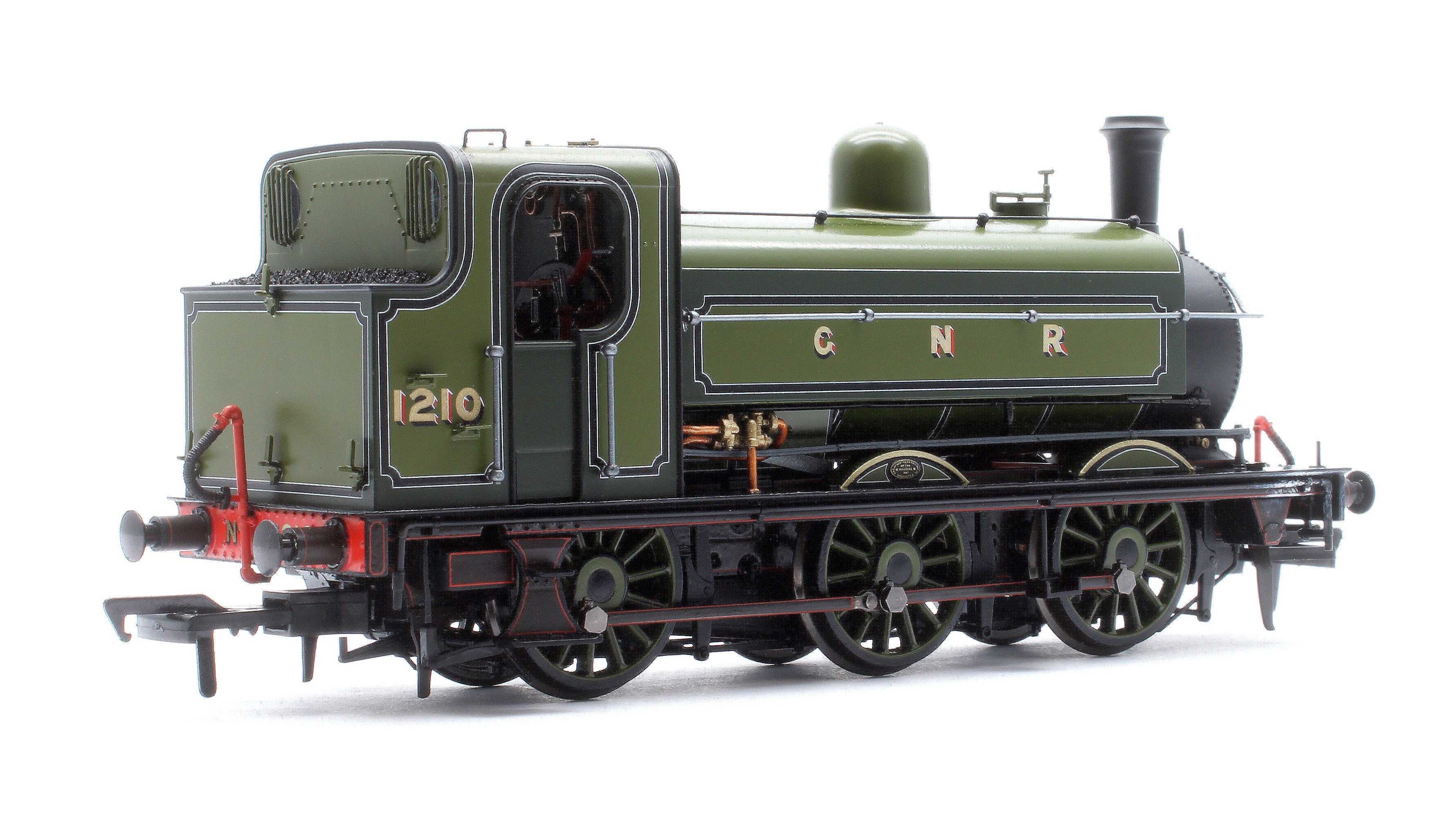 958001 GNR J13 No.1210 GNR Green Steam Tank Locomotive - Image 3