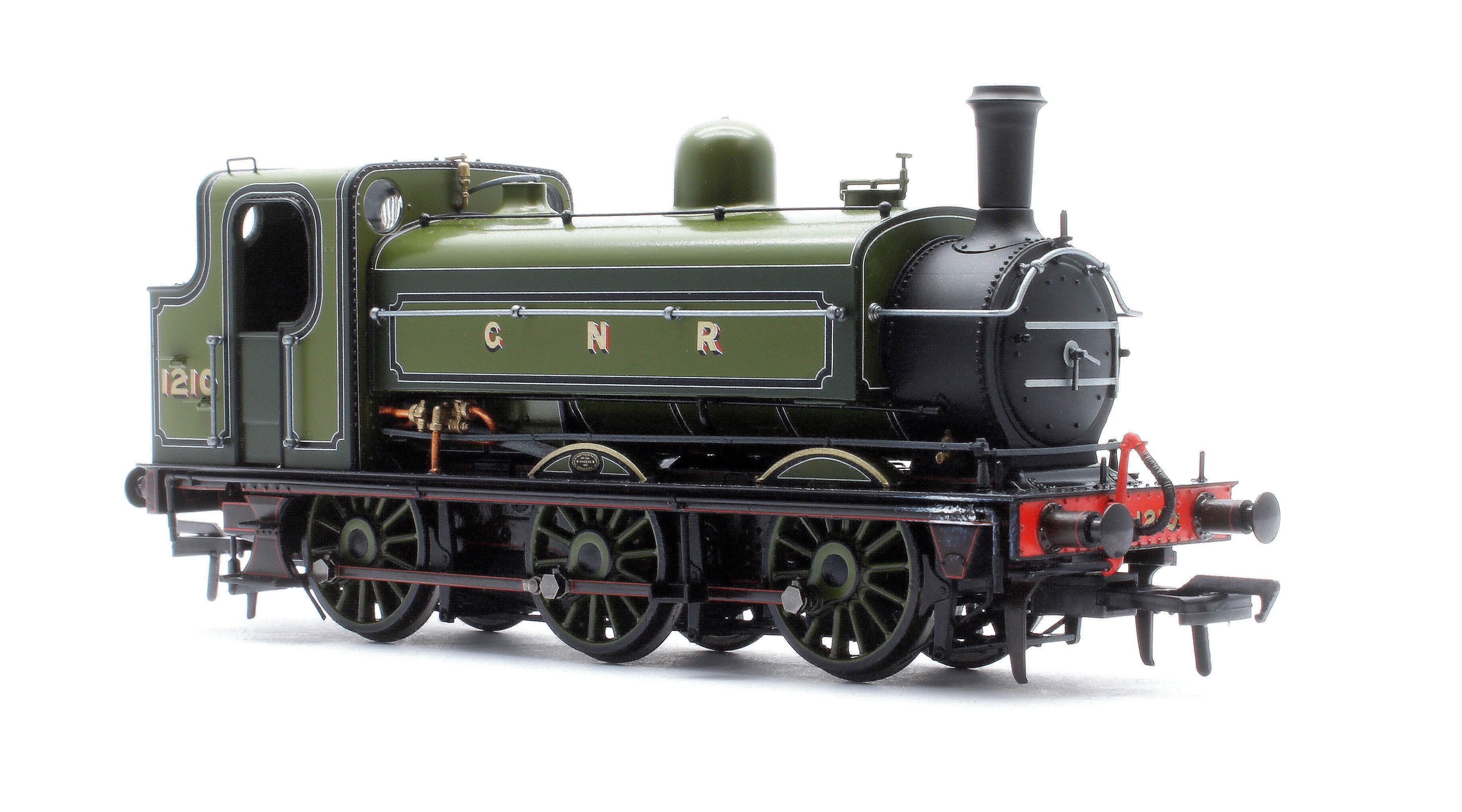 958001 GNR J13 No.1210 GNR Green Steam Tank Locomotive - Image 4