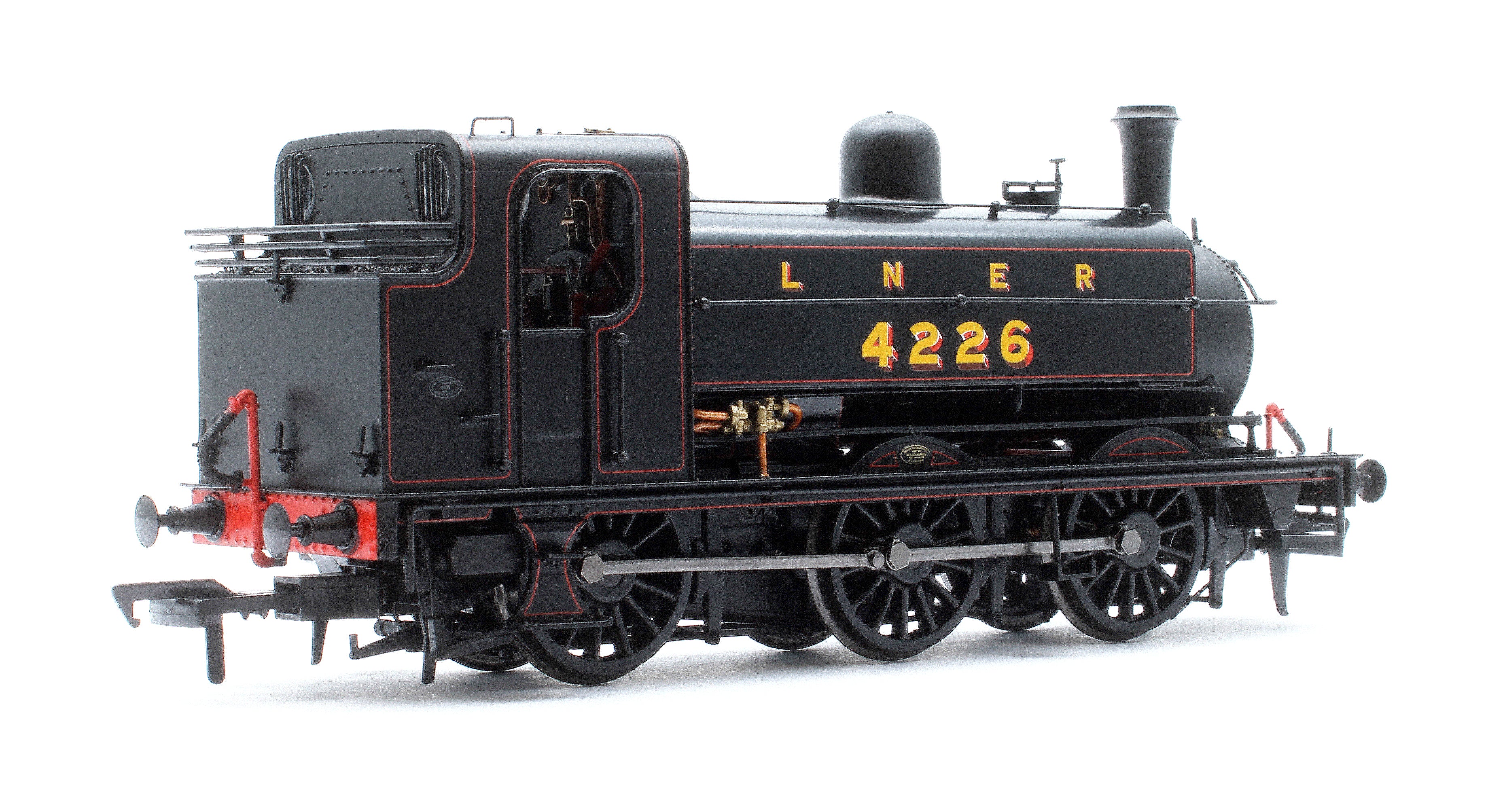 958004 LNER J52/2 No.4226 LNER Black with Red Lining Steam Tank Locomotive - Image 3