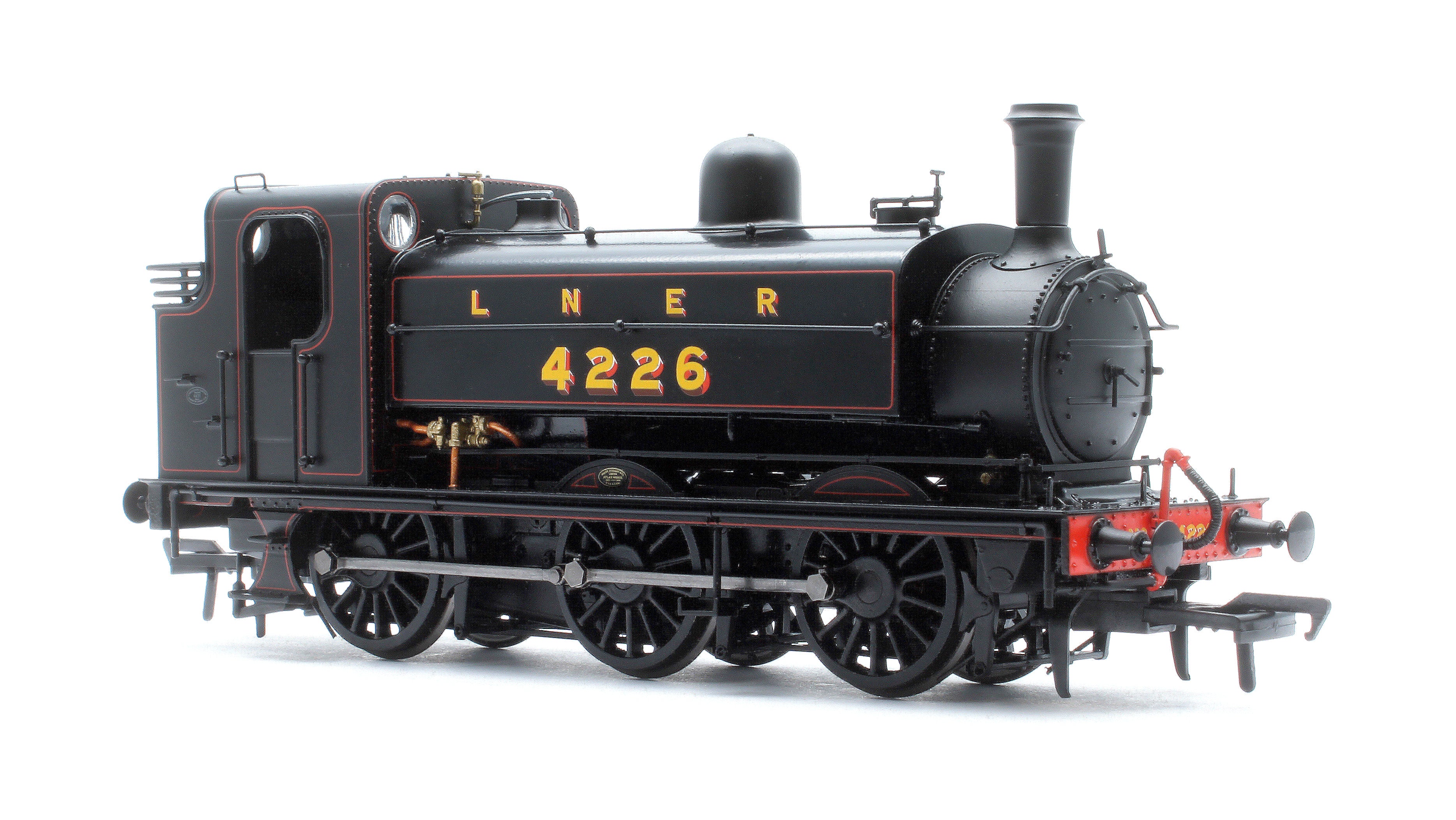 958004 LNER J52/2 No.4226 LNER Black with Red Lining Steam Tank Locomotive - Image 4