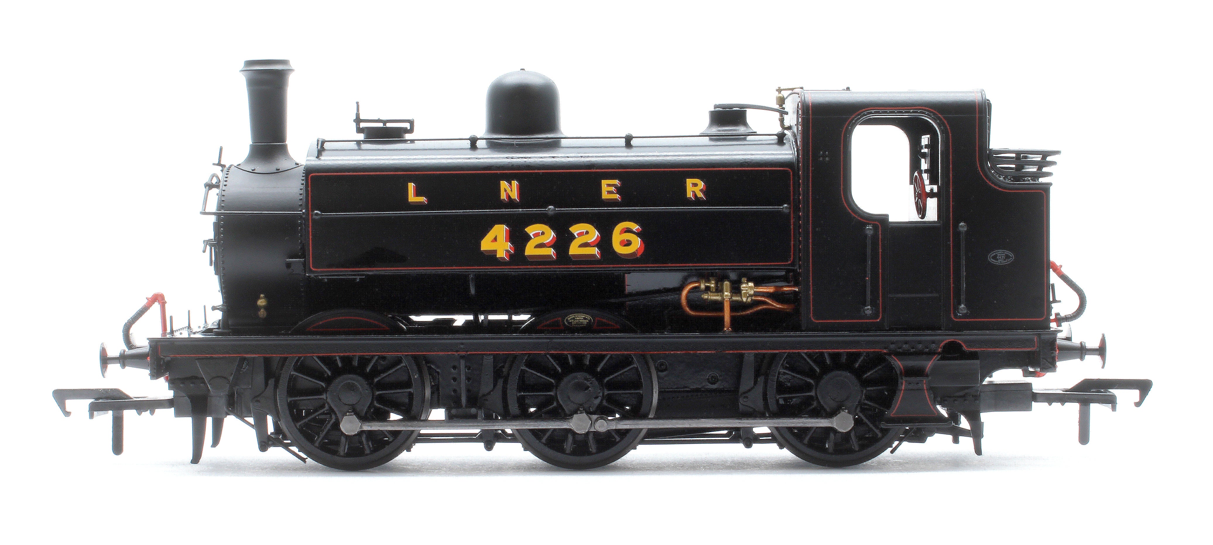958004 LNER J52/2 No.4226 LNER Black with Red Lining Steam Tank Locomotive - Image 5
