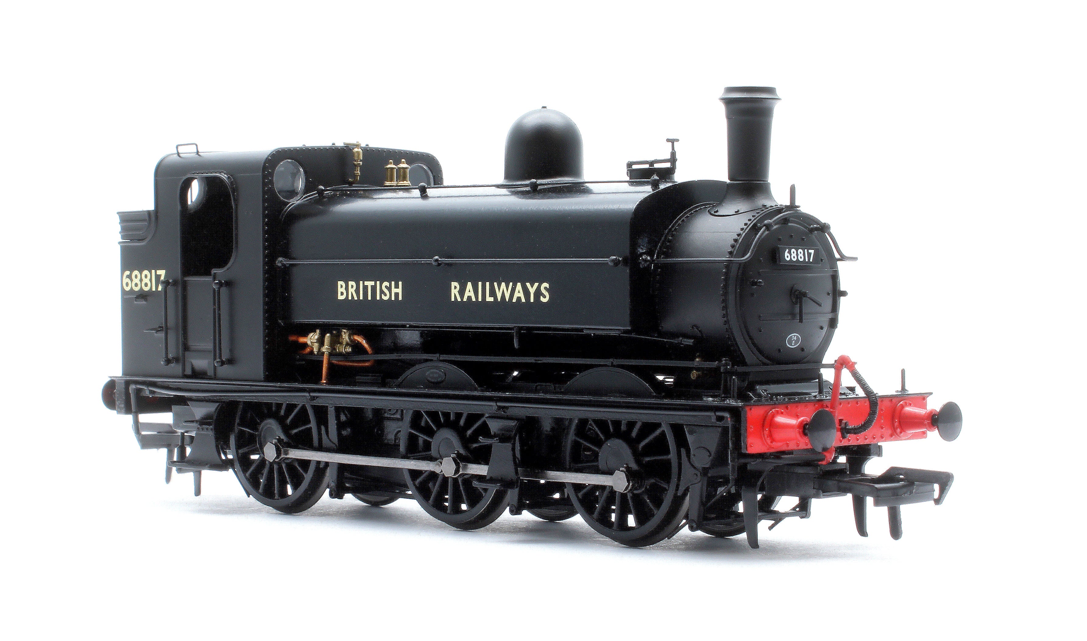958007 LNER J52/2 No.68817 British Railways Lettering Steam Tank Locomotive - Image 4
