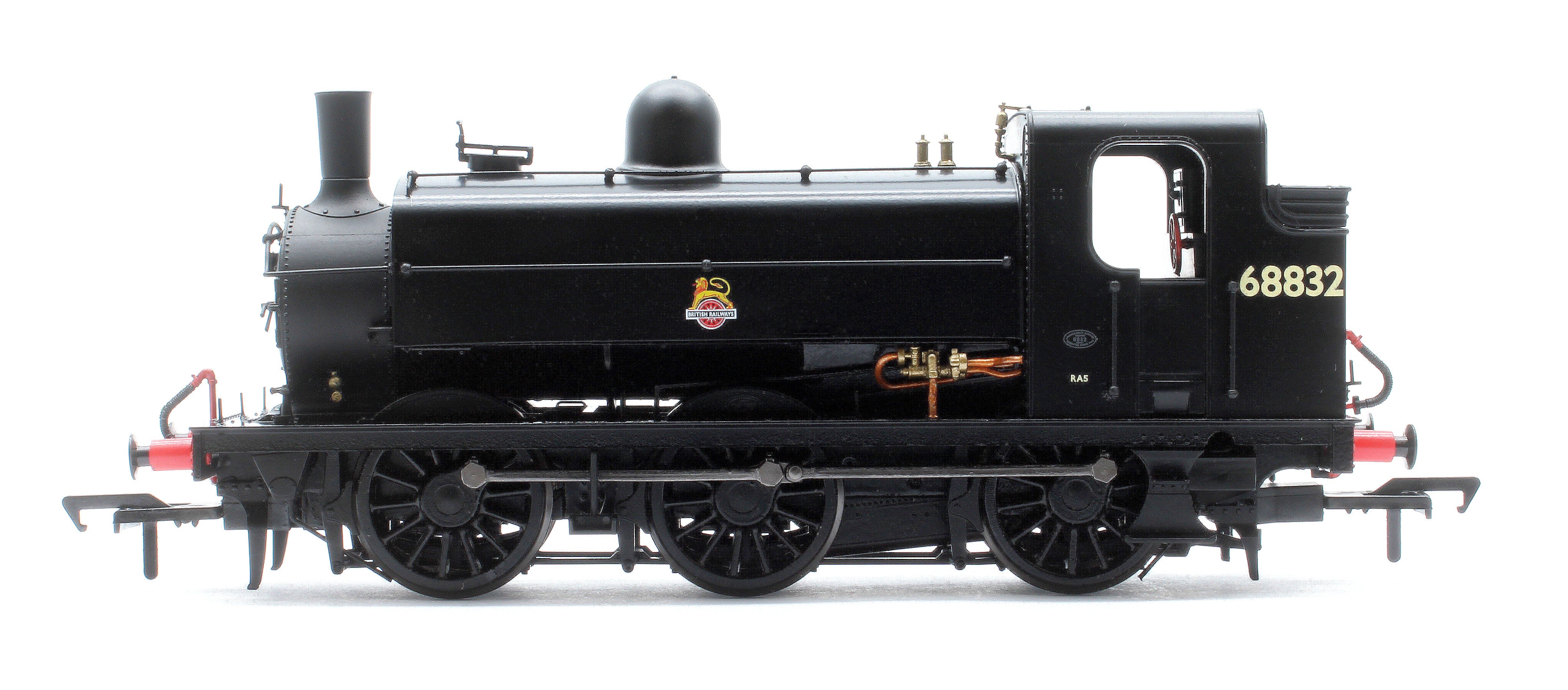 958009 LNER J52/2 No.68832 BR Unlined Black Early Crest Steam Tank Locomotive - Image 5