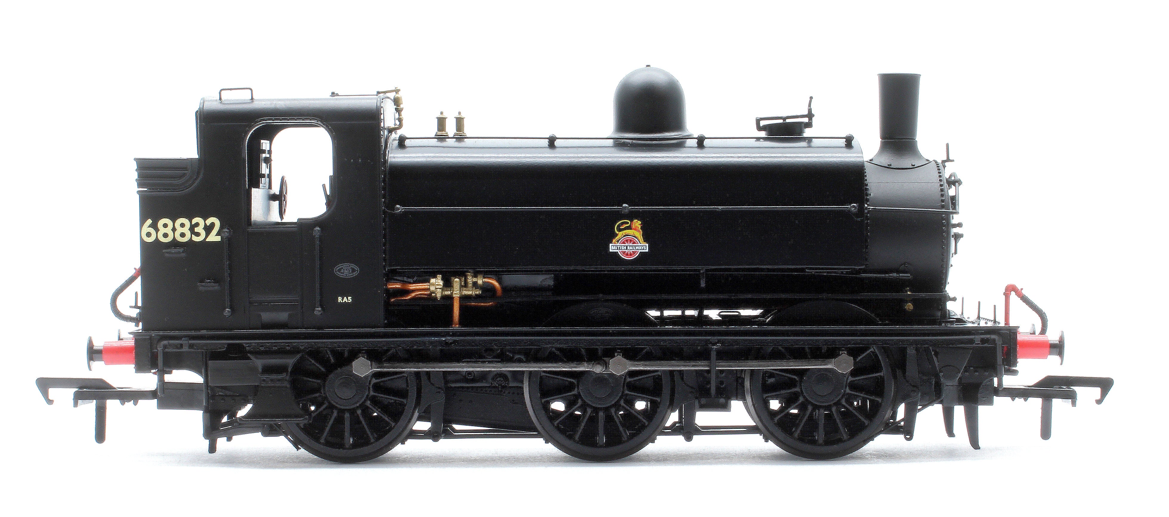 958009 LNER J52/2 No.68832 BR Unlined Black Early Crest Steam Tank Locomotive - Image 6
