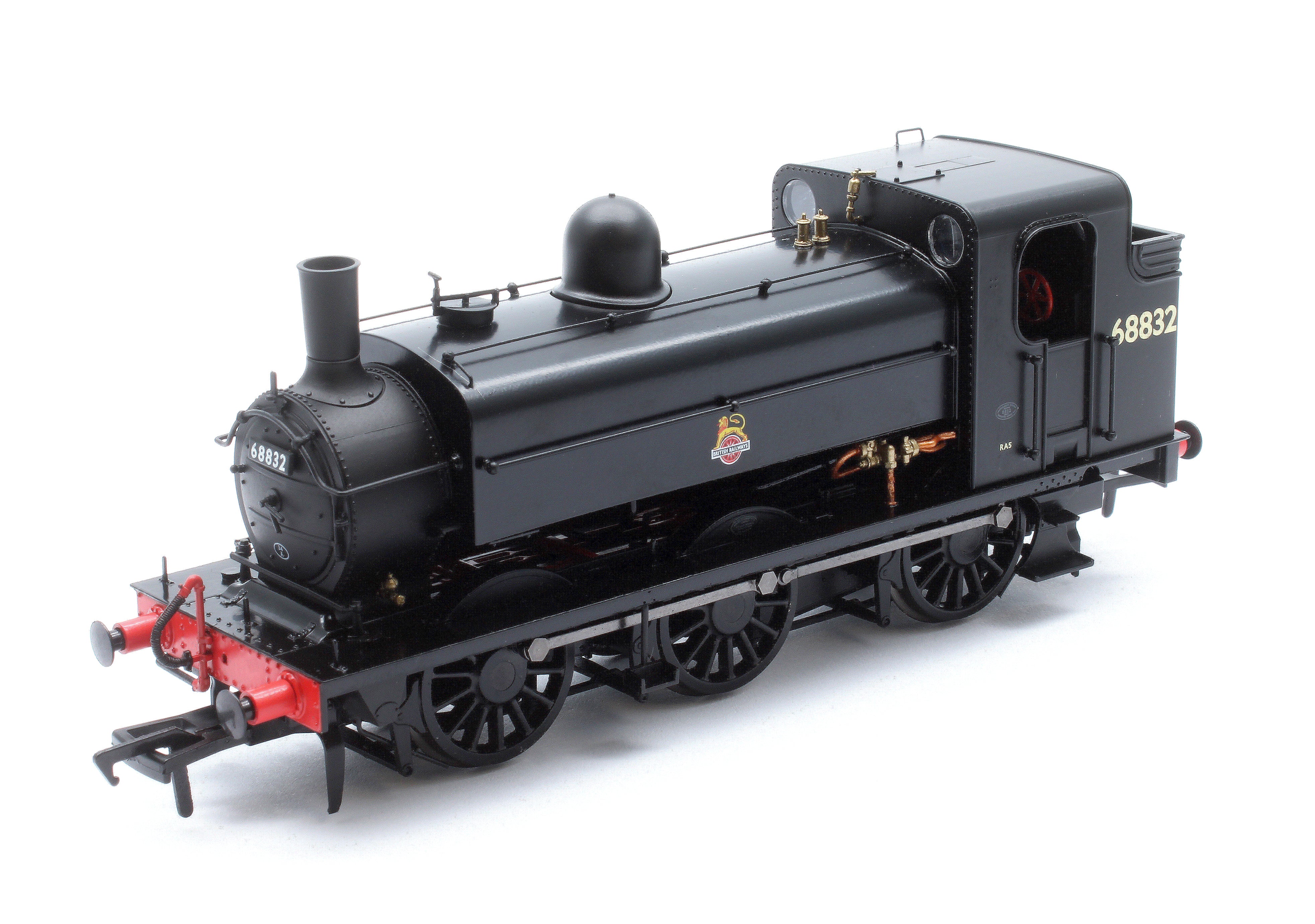 958009 LNER J52/2 No.68832 BR Unlined Black Early Crest Steam Tank Locomotive - Image 7