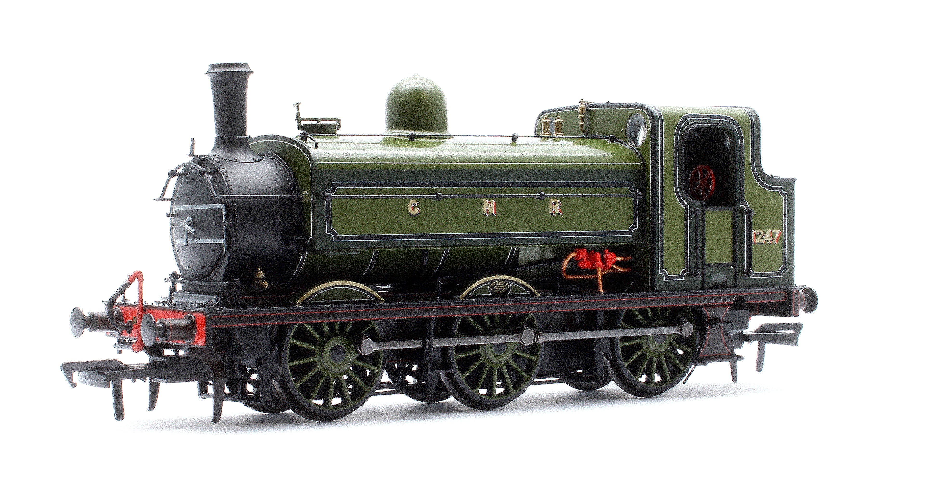 958012 GNR J13 No.1247 GNR Green 1960s Railtour Condition Steam Tank Locomotive