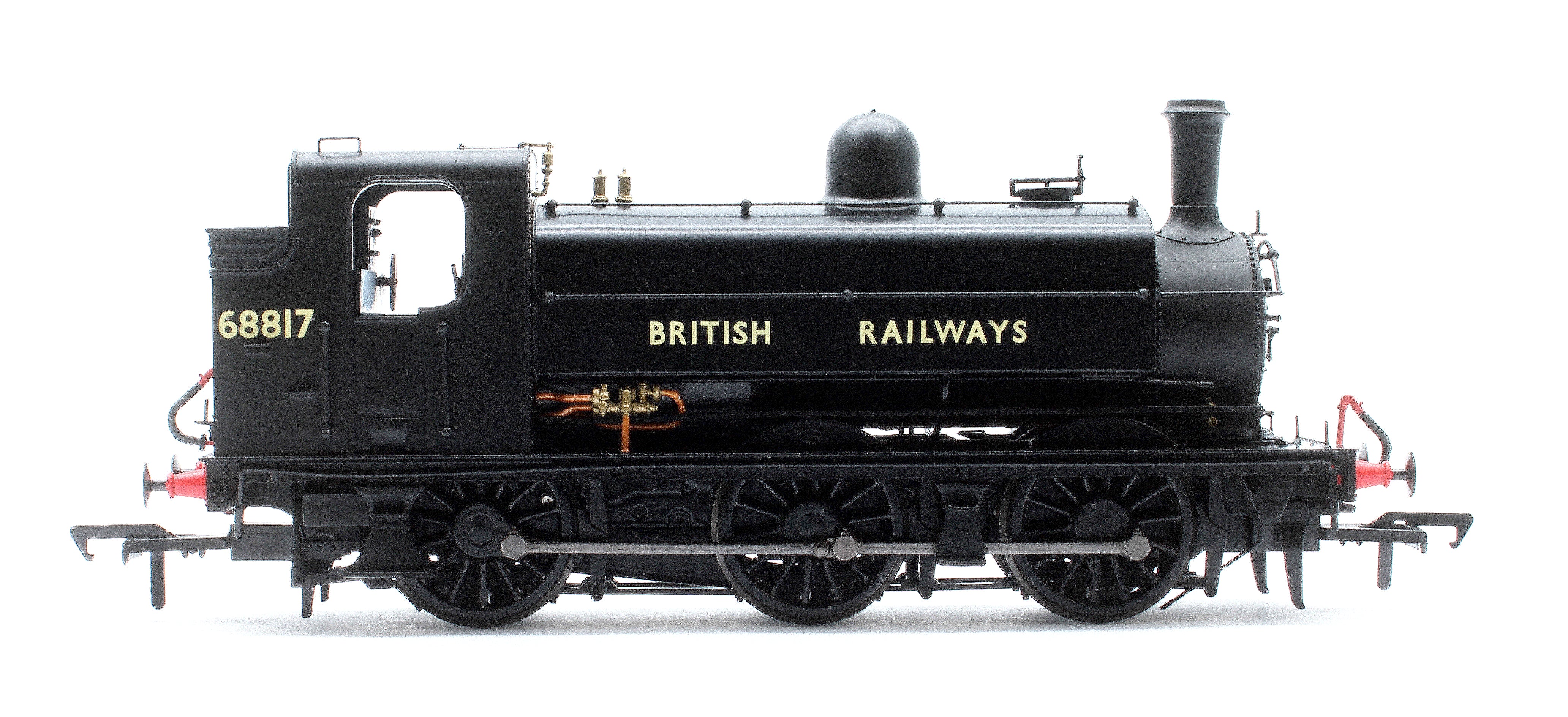 958507 LNER J52/2 No.68817 British Railways Lettering Steam Tank Locomotive - DCC Sound - Image 6