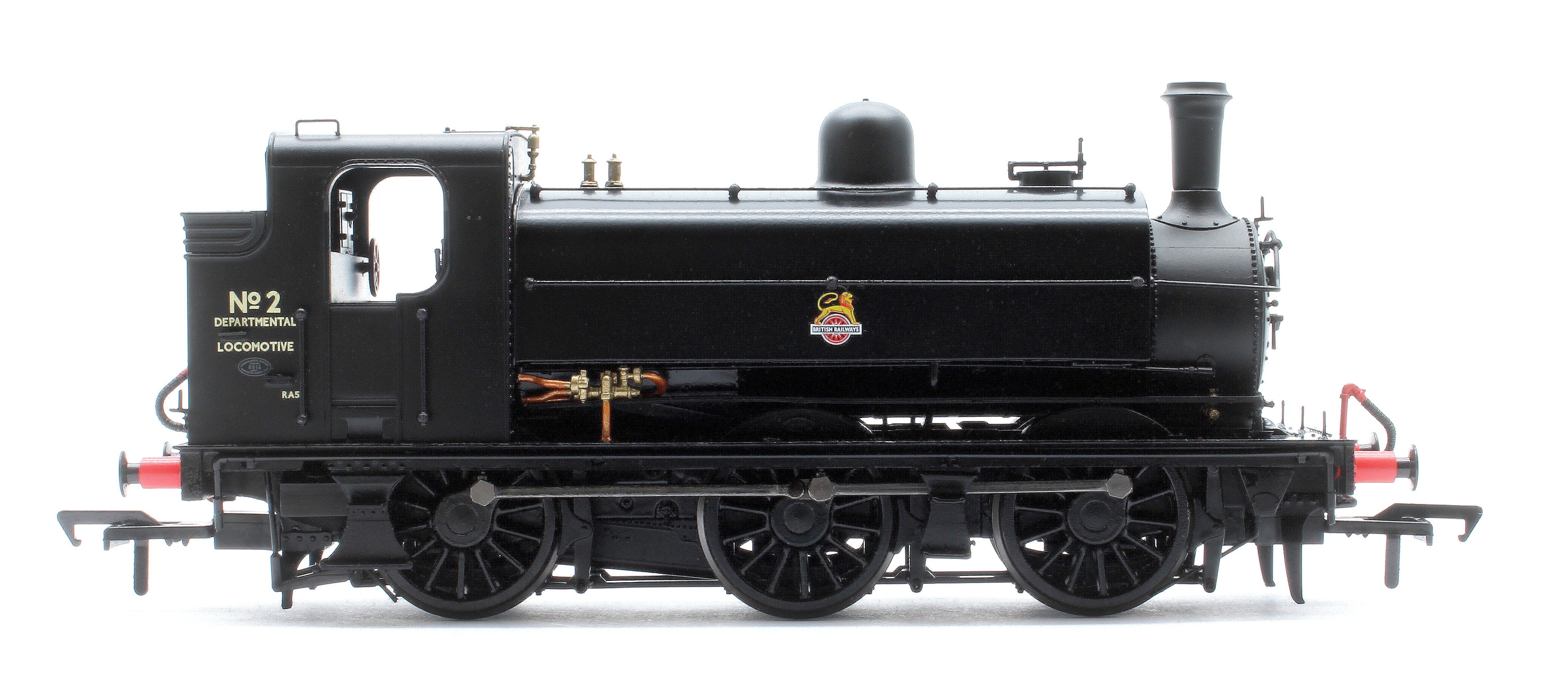 958510 LNER J52/2 No.2 BR Unlined Black Early Crest (Departmental Use) Steam Tank Locomotive - DCC Sound - Image 5