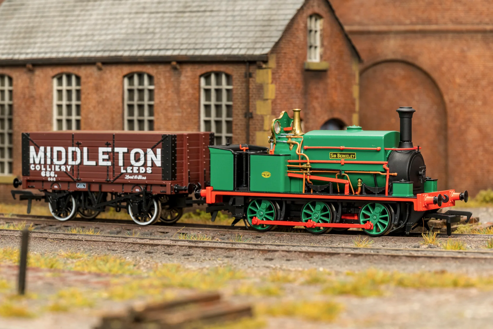 960004 Manning Wardle L Class 'Sir Berkeley (Cranford Condition) in Green 0-6-0ST Steam Tank Locomotive