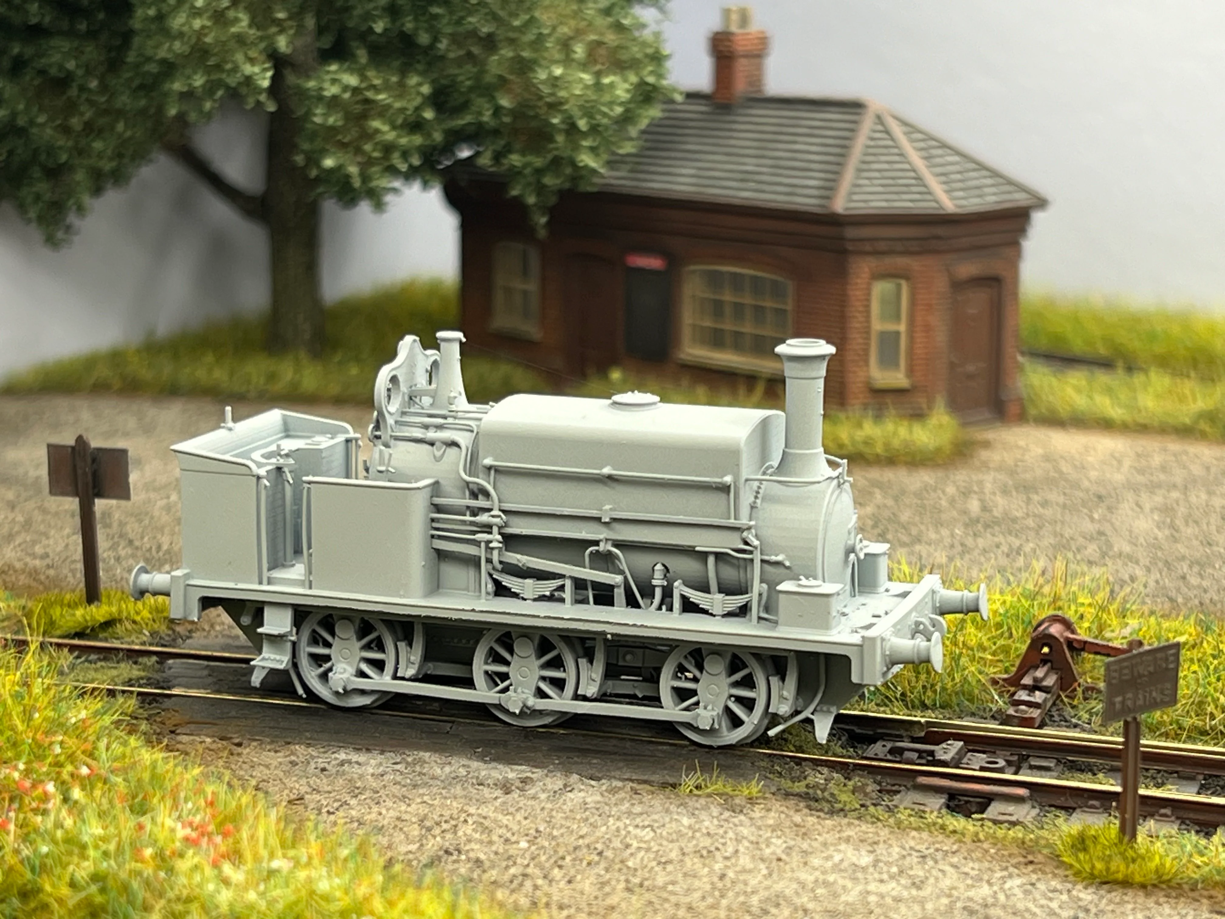 960008 Manning Wardle L Class Unnumbered in Plain Red 0-6-0ST Steam Tank Locomotive - Image 6