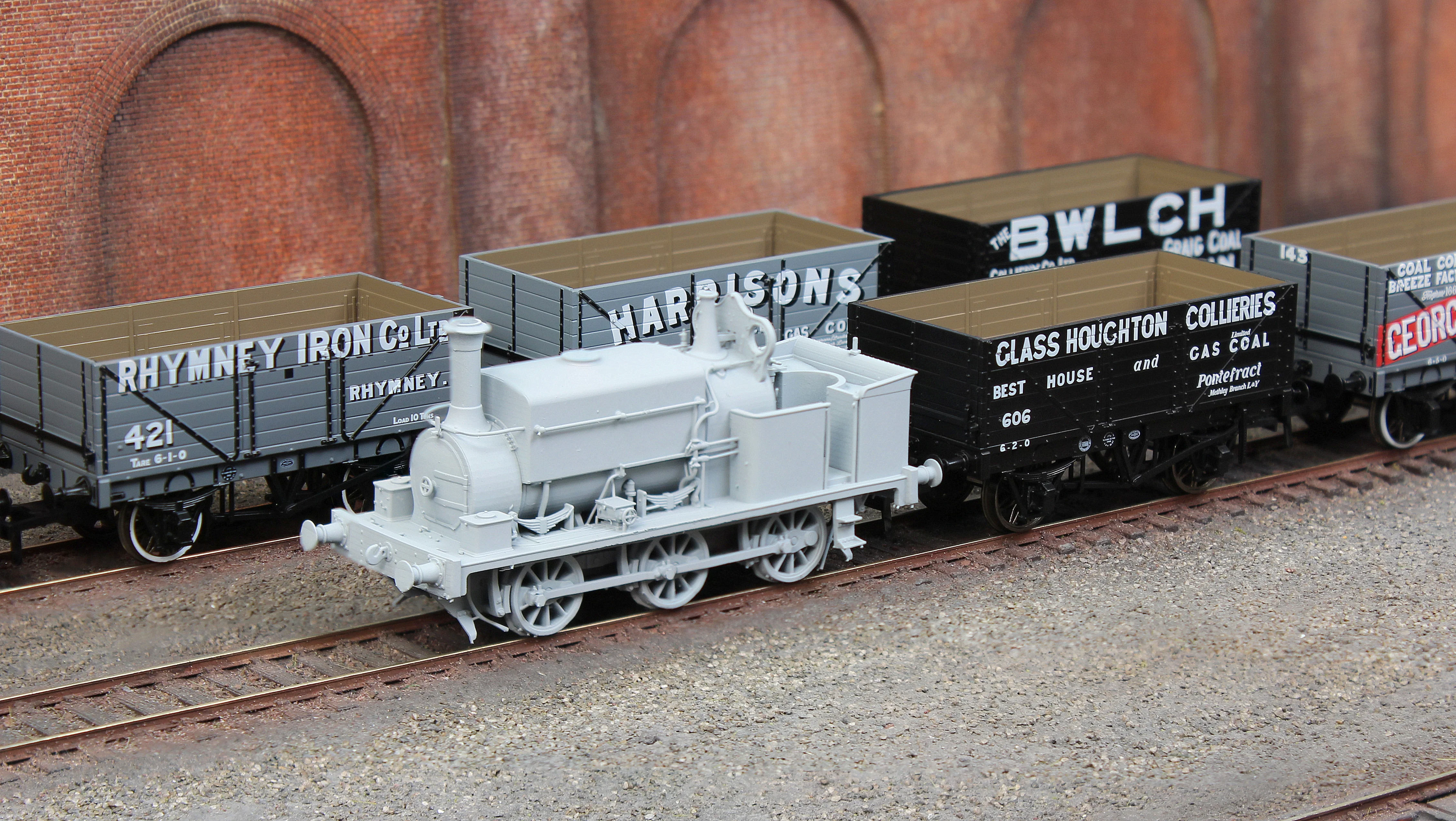 960508 Manning Wardle L Class Unnumbered in Plain Red 0-6-0ST Steam Tank Locomotive - DCC Sound - Image 5