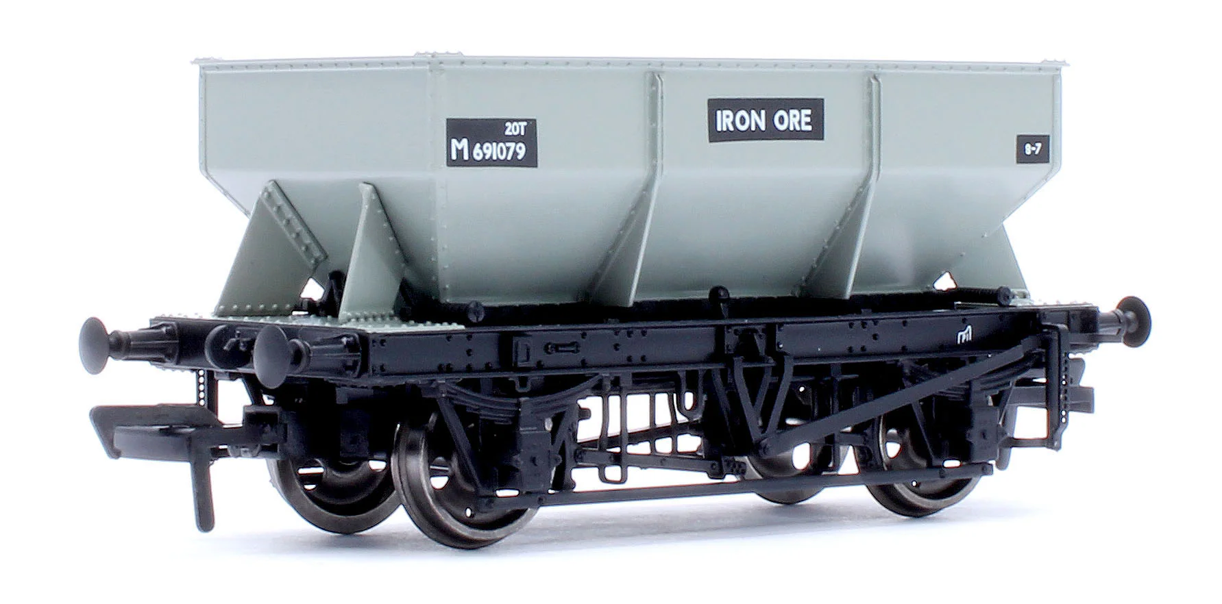 963007 LMS Iron Ore Hopper - BR (Iron Ore) No.M691079 - Image 3