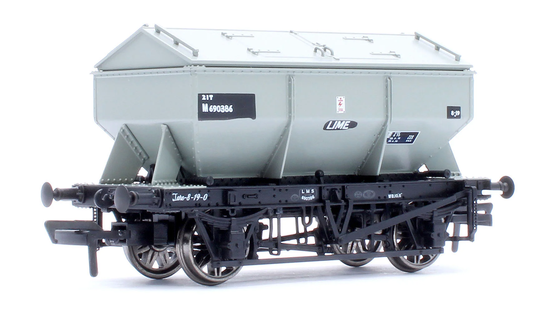963012 LMS Iron Ore Hopper - BR (Lime) No.M690386 - Image 3