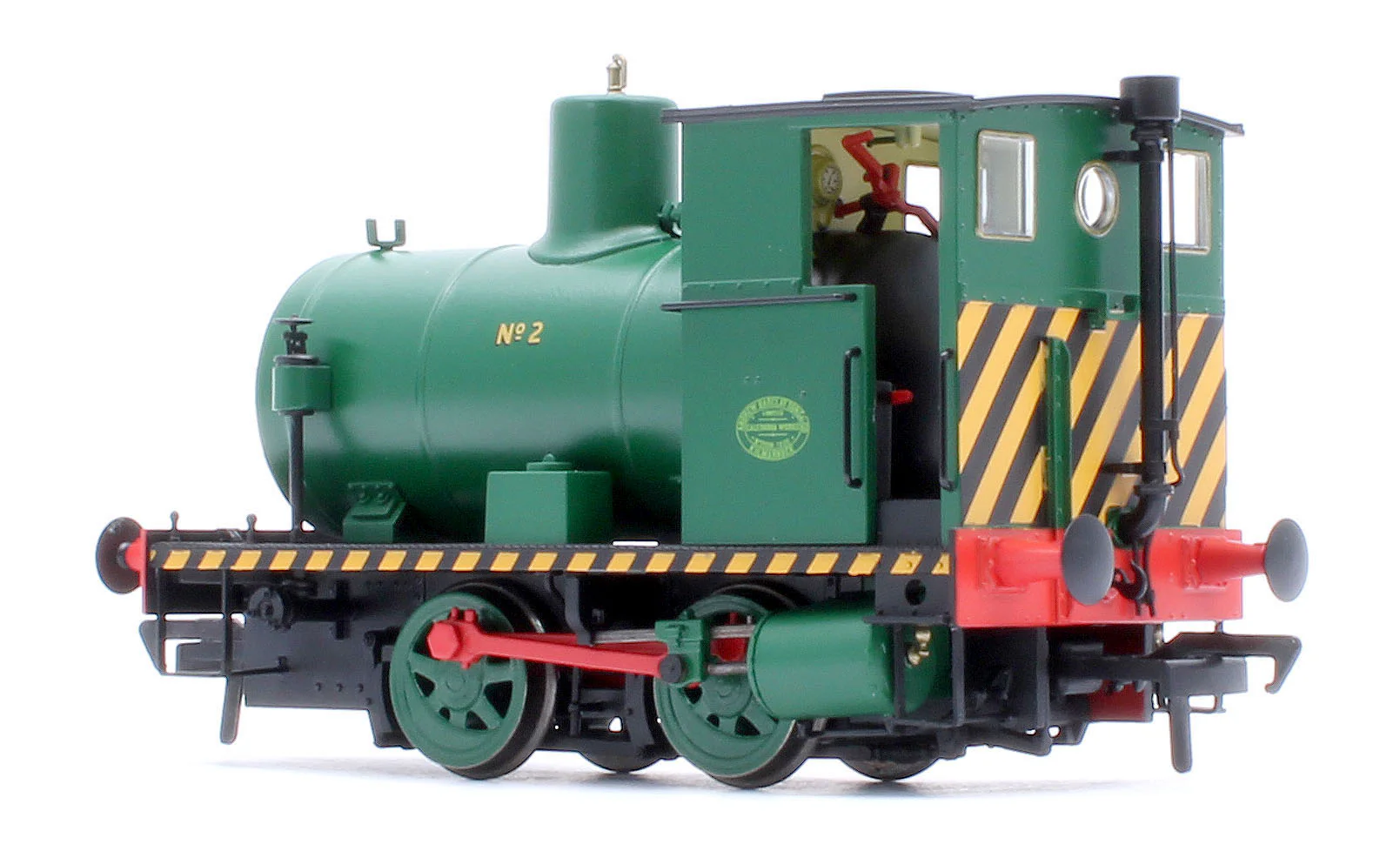 965506 Andrew Barclay Fireless 0-4-0 - Boots No.2 (Works No. 2008) Steam Locomotive - DCC Sound - Image 3