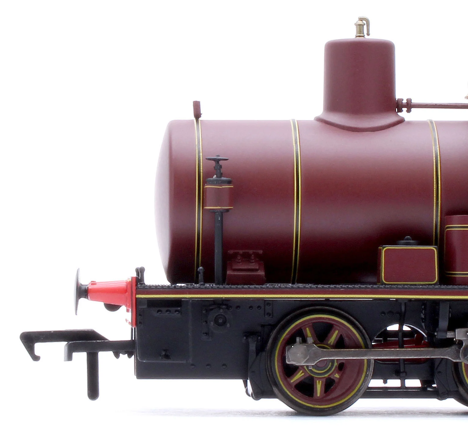 965510 Andrew Barclay Fireless 0-4-0 - Lined Maroon Steam Locomotive - DCC Sound - Image 9