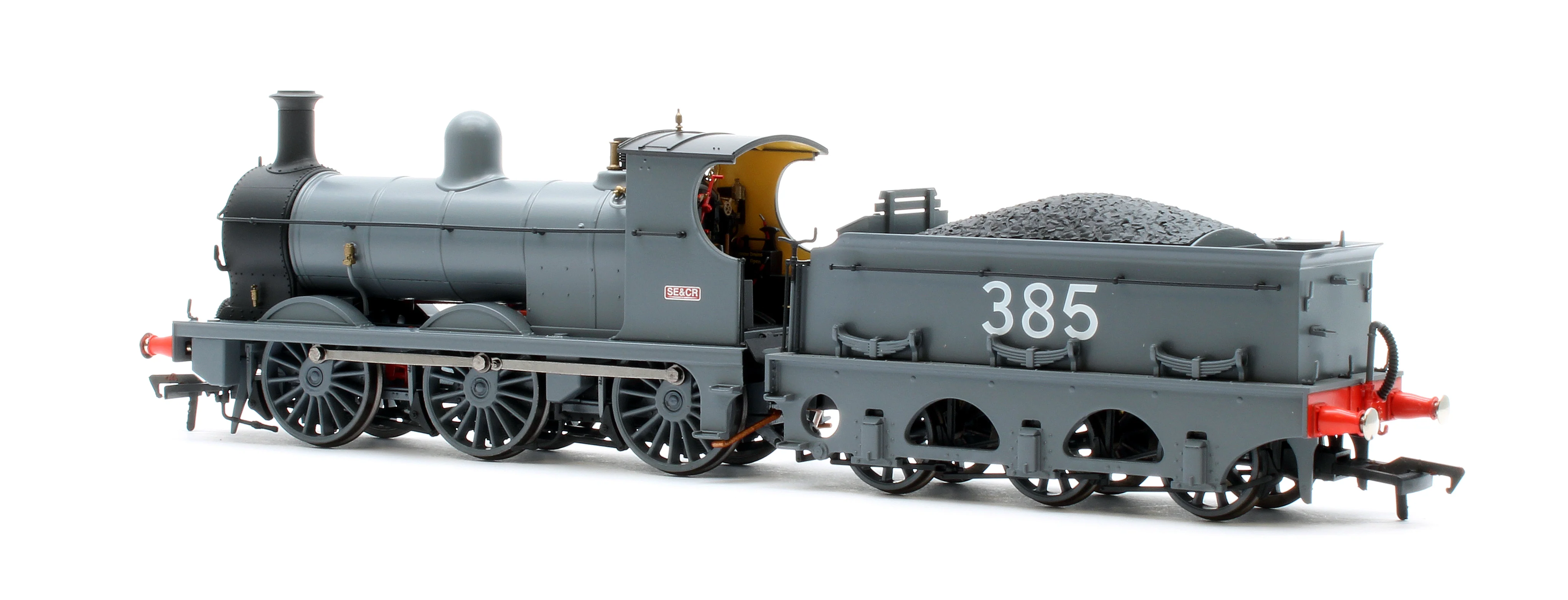 966003 SECR O1 No.385 SECR Grey Steam Locomotive - Image 4