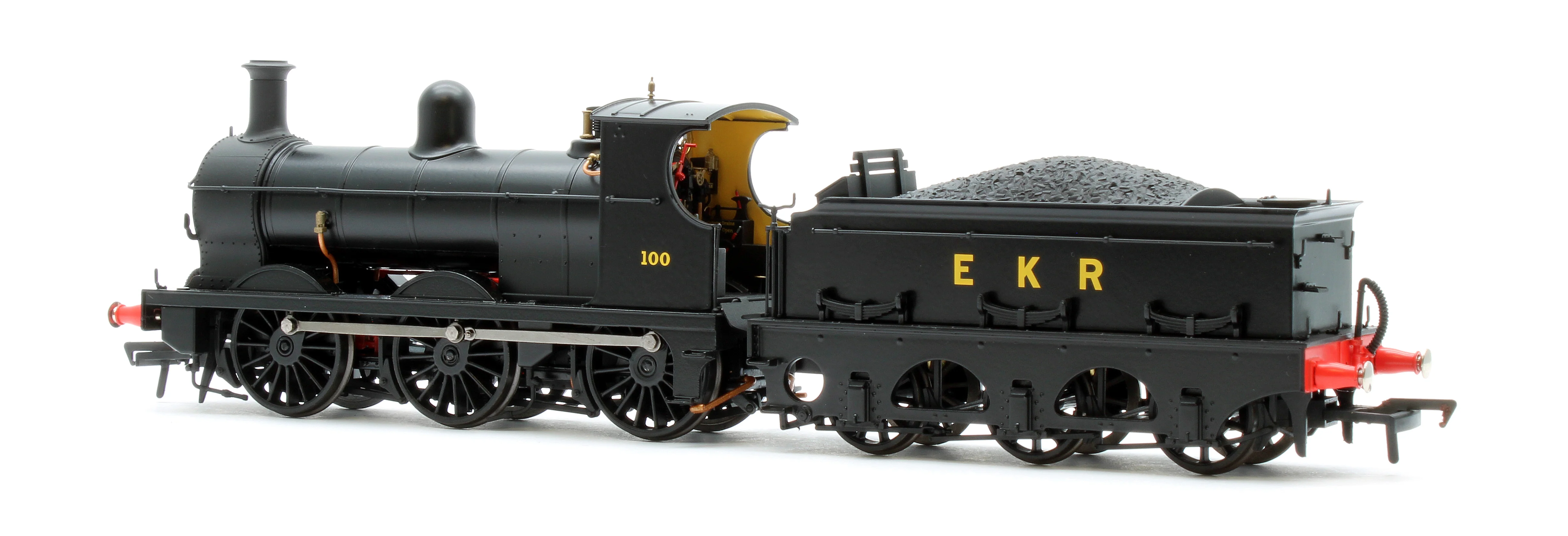 966508 SECR O1 No.100 East Kent Railway Black Steam Locomotive - DCC Sound - Image 4