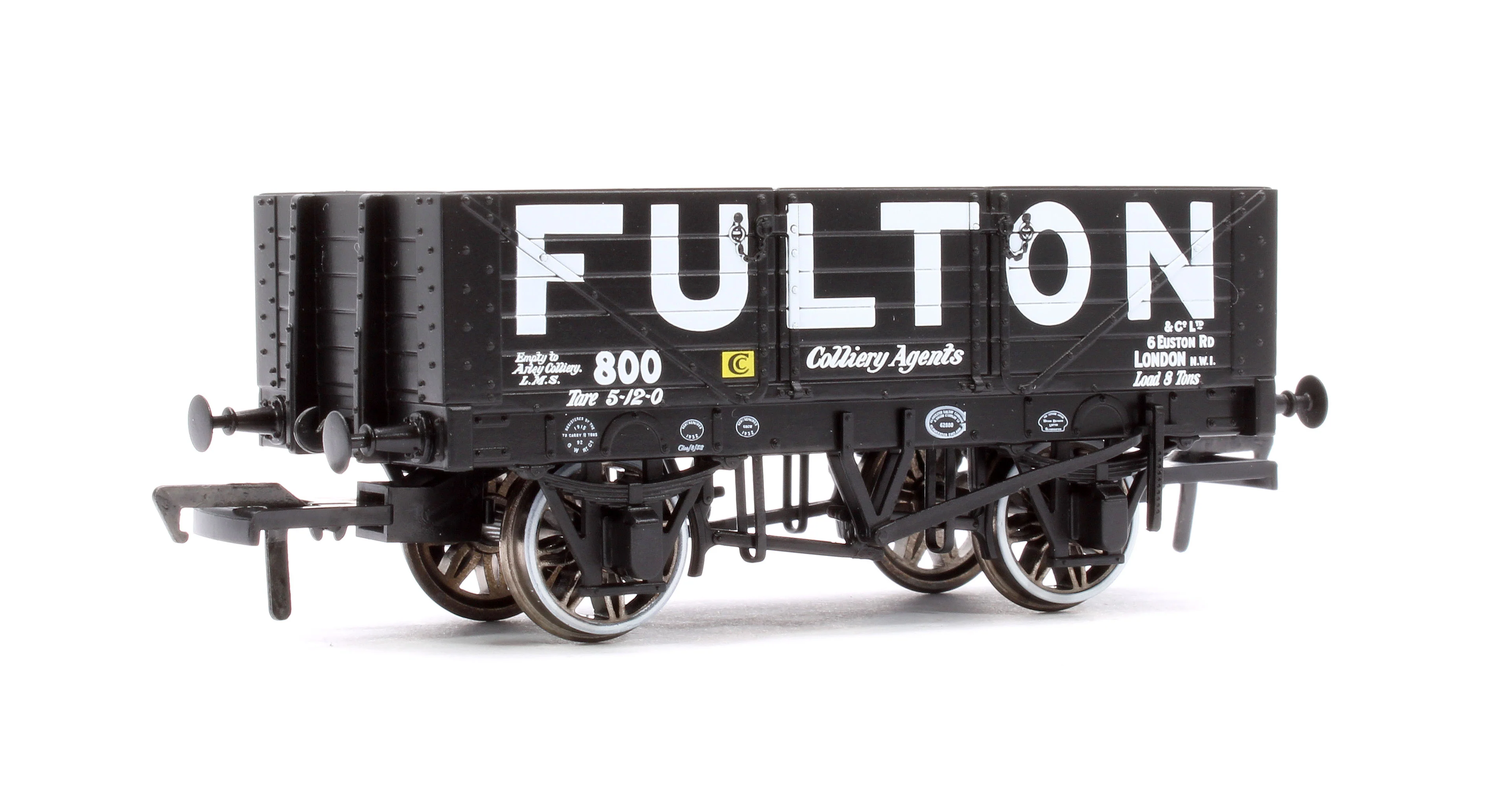 967007 5 Plank 1907 Railway Clearing House Open Wagon - Fulton, London NW1 No.800 - Image 3
