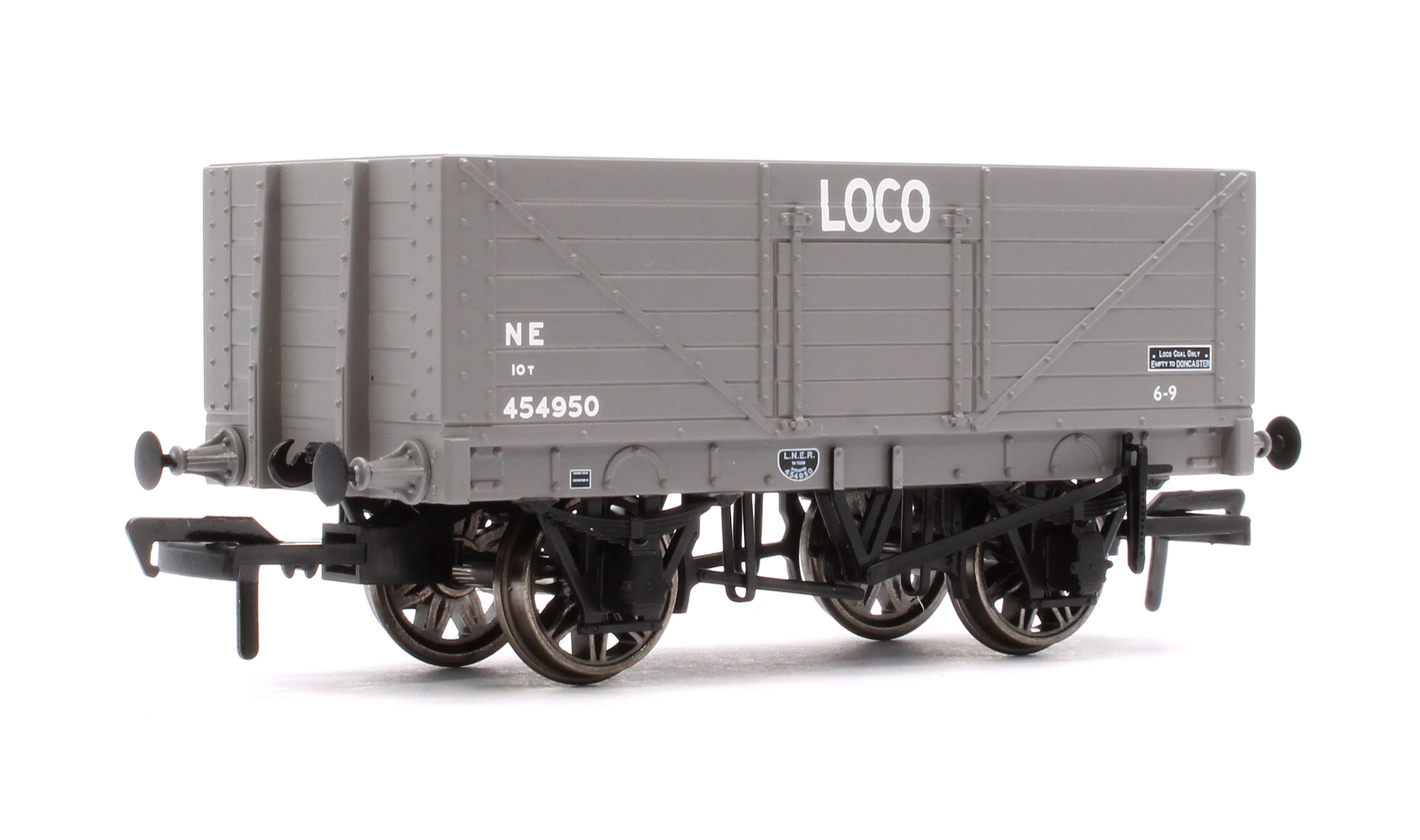 967414 GNR 12T 7 Plank Loco Coal Wagon (LNER Code 4150) LNER (Late) No.454950