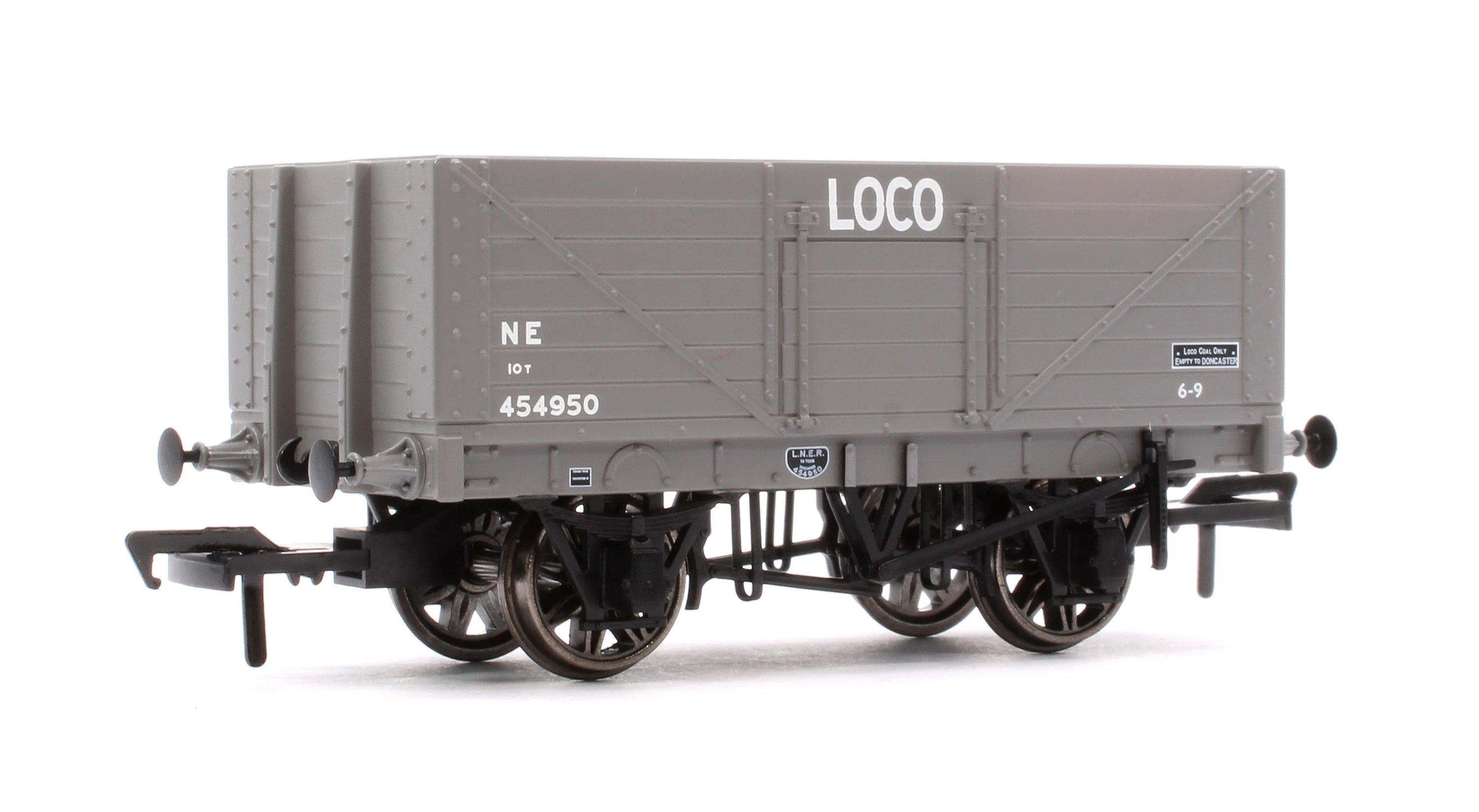 967414 GNR 12T 7 Plank Loco Coal Wagon (LNER Code 4150) LNER (Late) No.454950 - Image 3