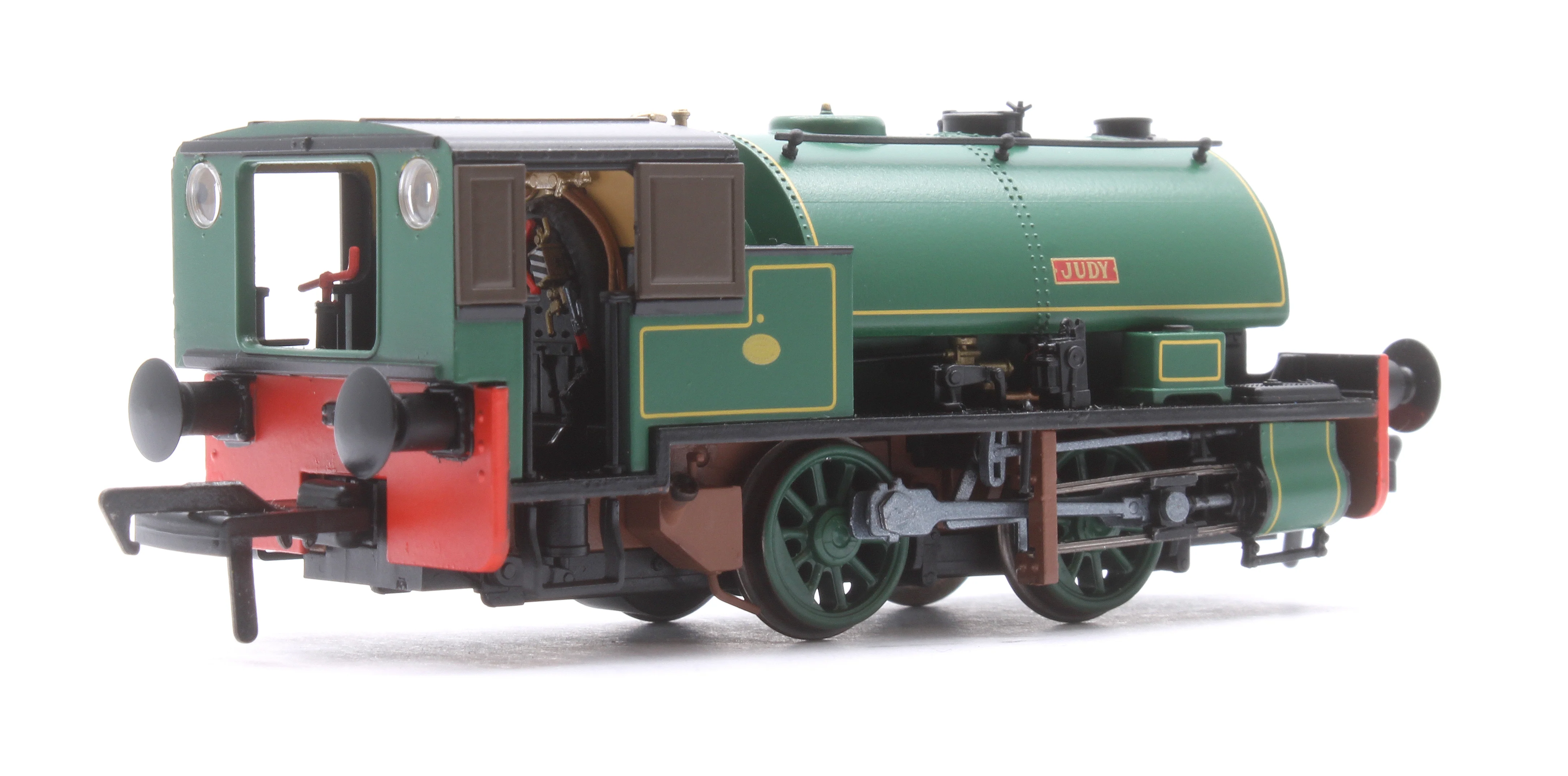968501 Port of Par Bagnalls Twin Pack - Lined Dark Green Steam Locomotive - DCC Sound - Image 11