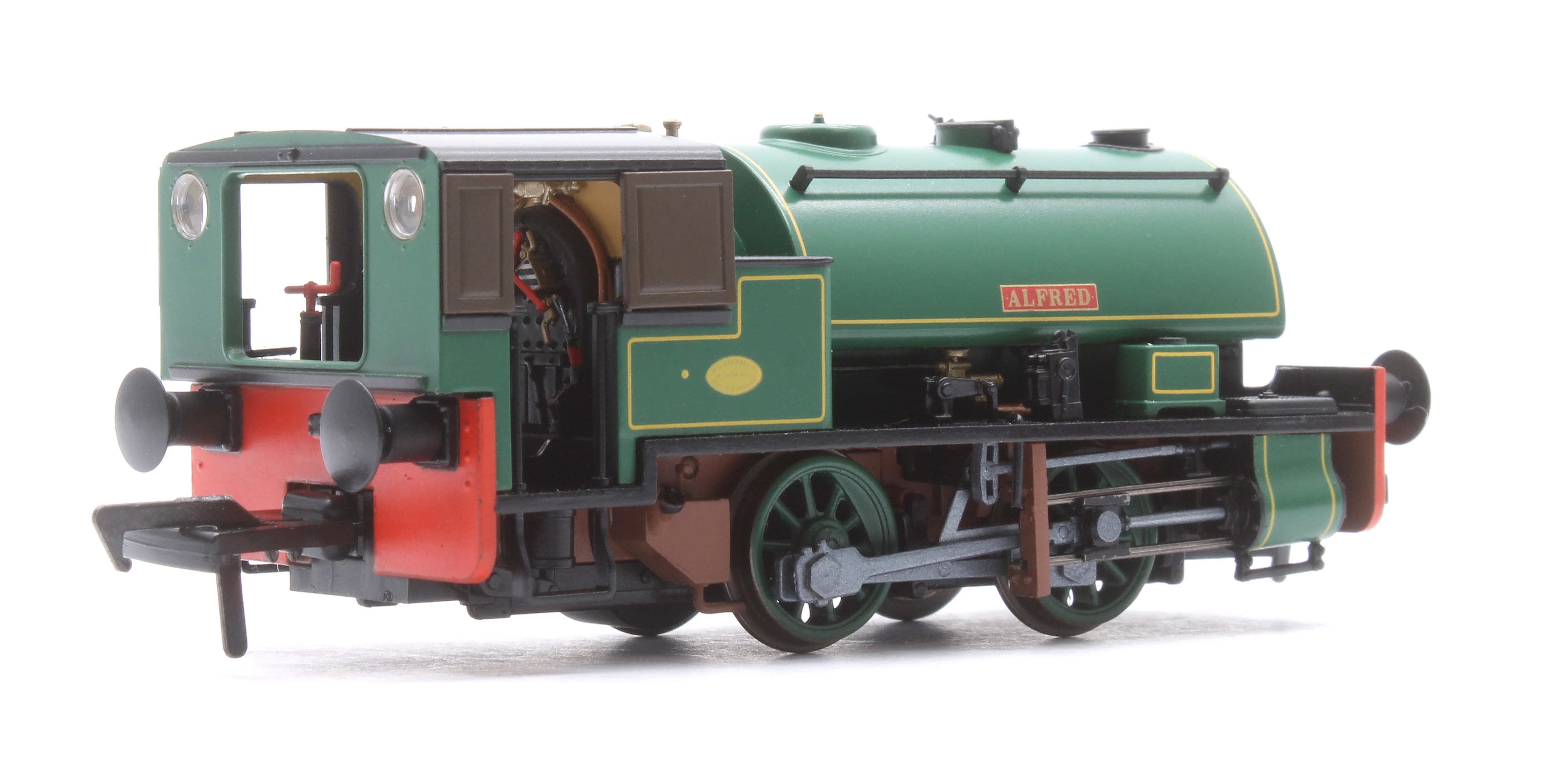 968501 Port of Par Bagnalls Twin Pack - Lined Dark Green Steam Locomotive - DCC Sound - Image 5