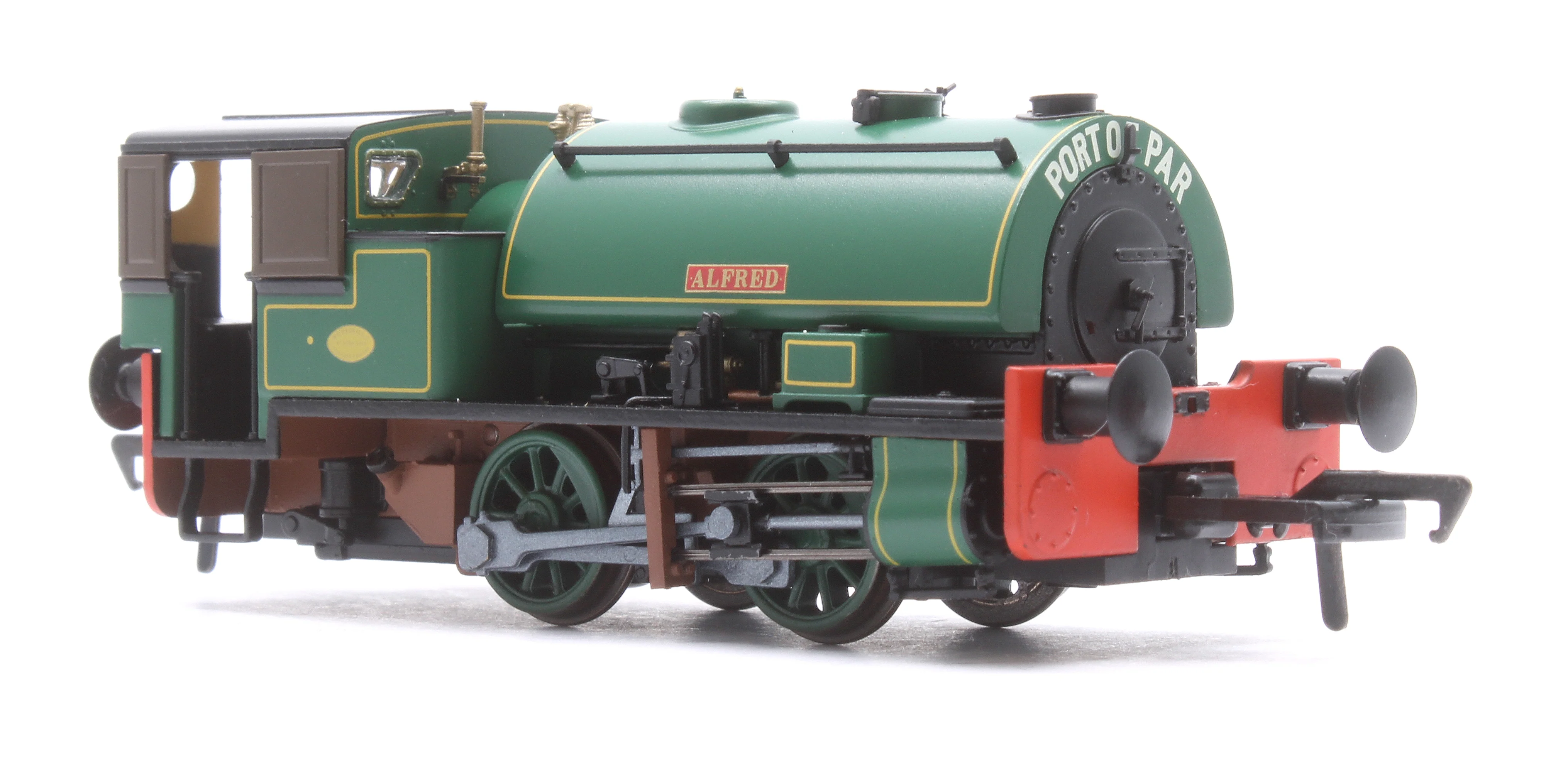 968501 Port of Par Bagnalls Twin Pack - Lined Dark Green Steam Locomotive - DCC Sound - Image 6