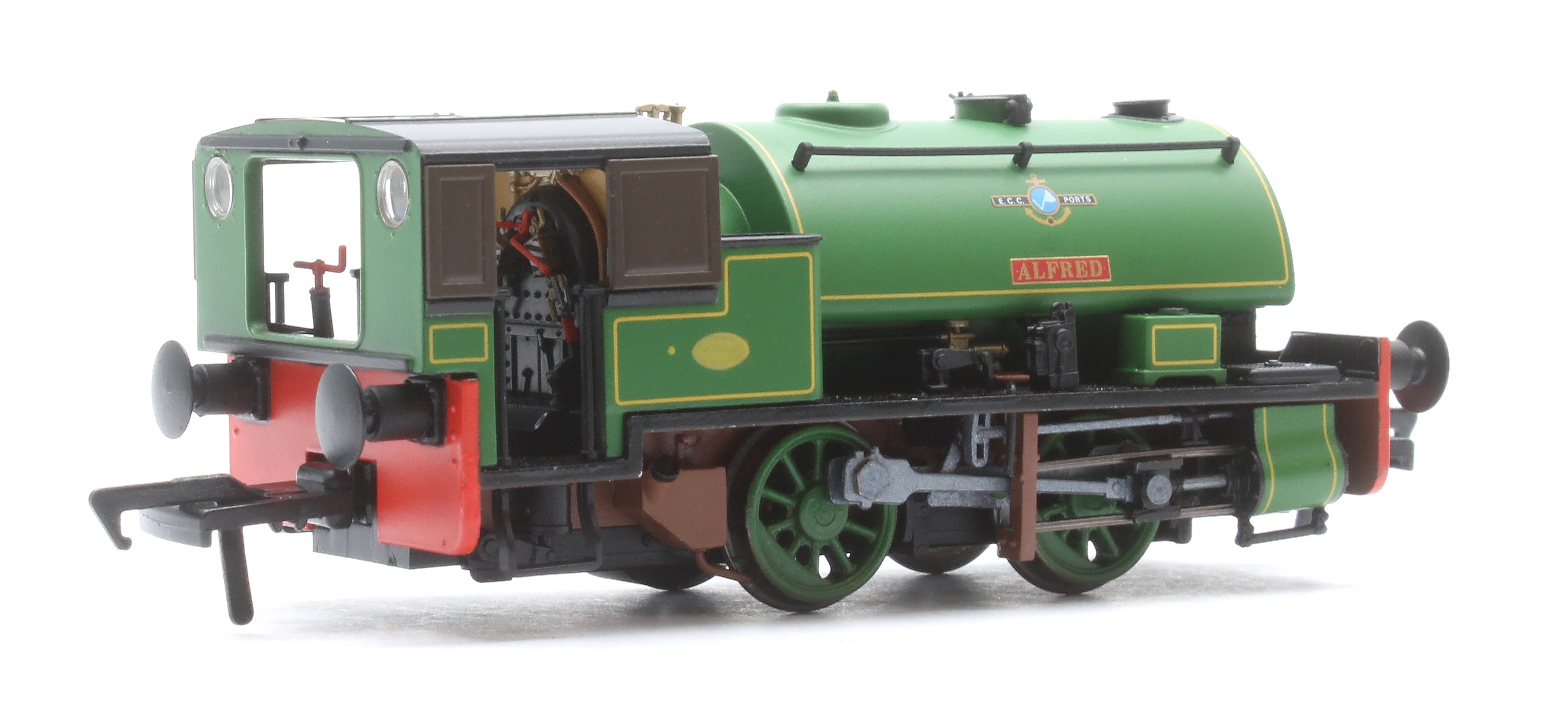 968502 Port of Par Bagnalls Twin Pack - Lined Light Green (As Preserved) Steam Locomotive - DCC Sound - Image 11
