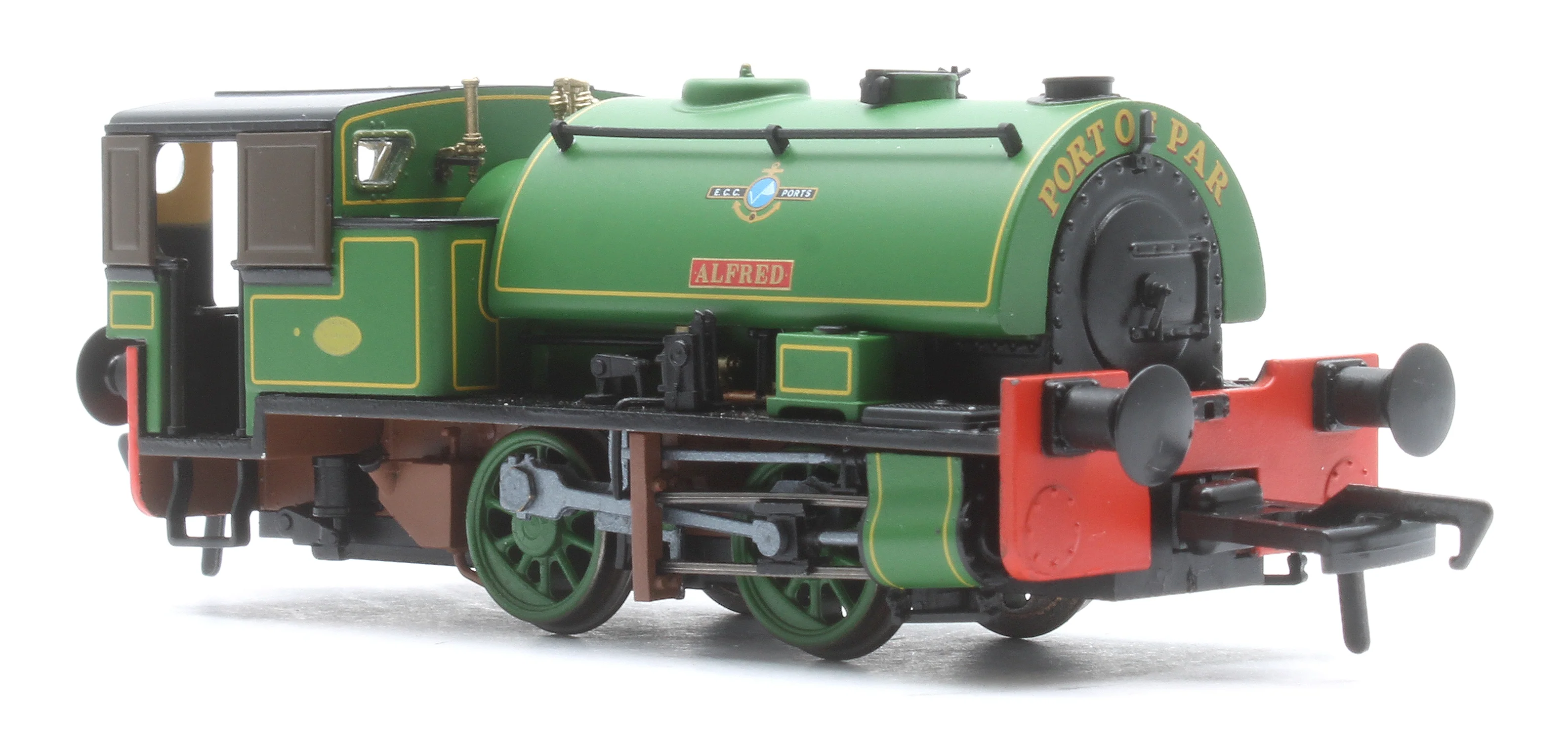 968502 Port of Par Bagnalls Twin Pack - Lined Light Green (As Preserved) Steam Locomotive - DCC Sound - Image 12