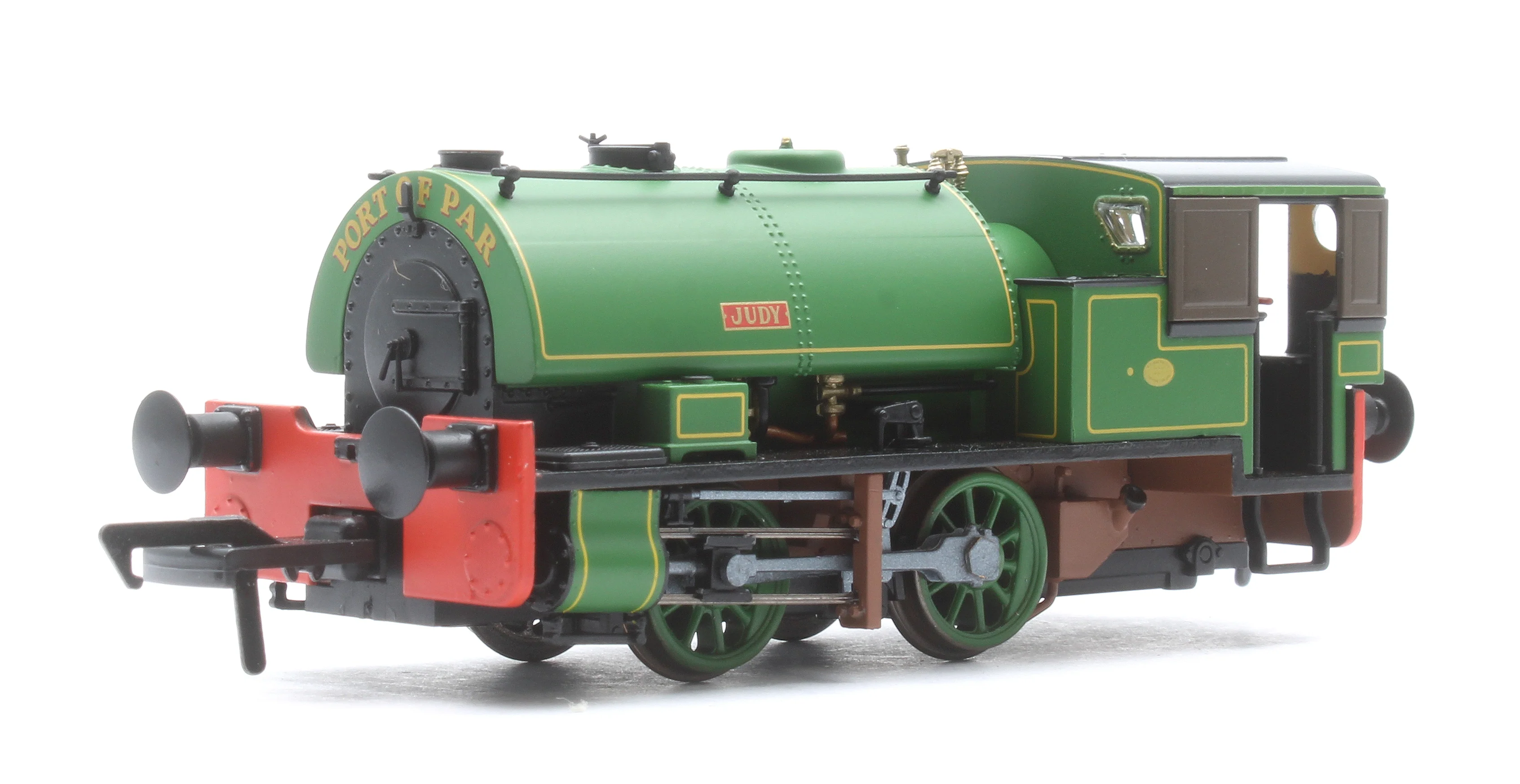 968502 Port of Par Bagnalls Twin Pack - Lined Light Green (As Preserved) Steam Locomotive - DCC Sound - Image 3