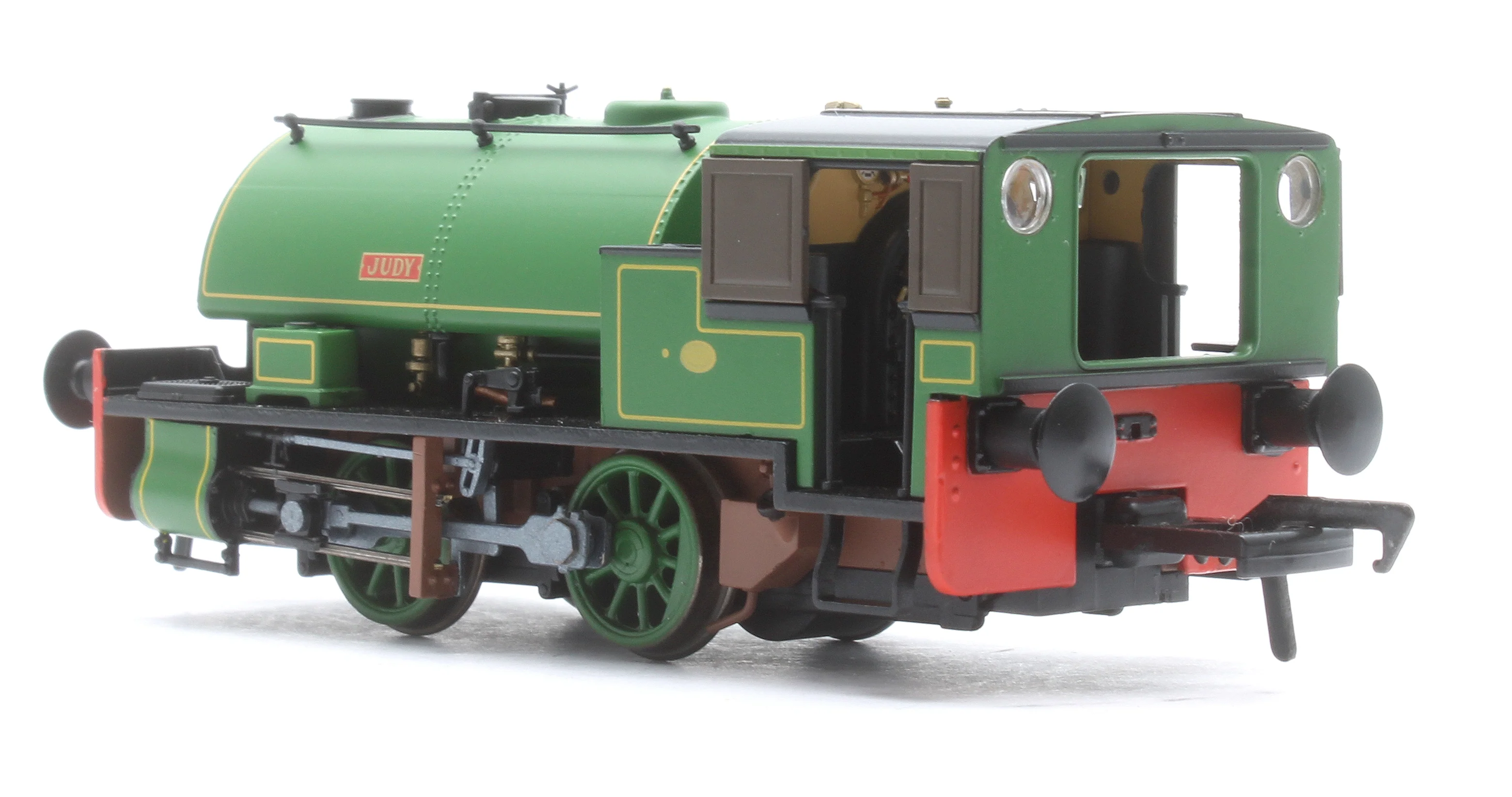 968502 Port of Par Bagnalls Twin Pack - Lined Light Green (As Preserved) Steam Locomotive - DCC Sound - Image 4