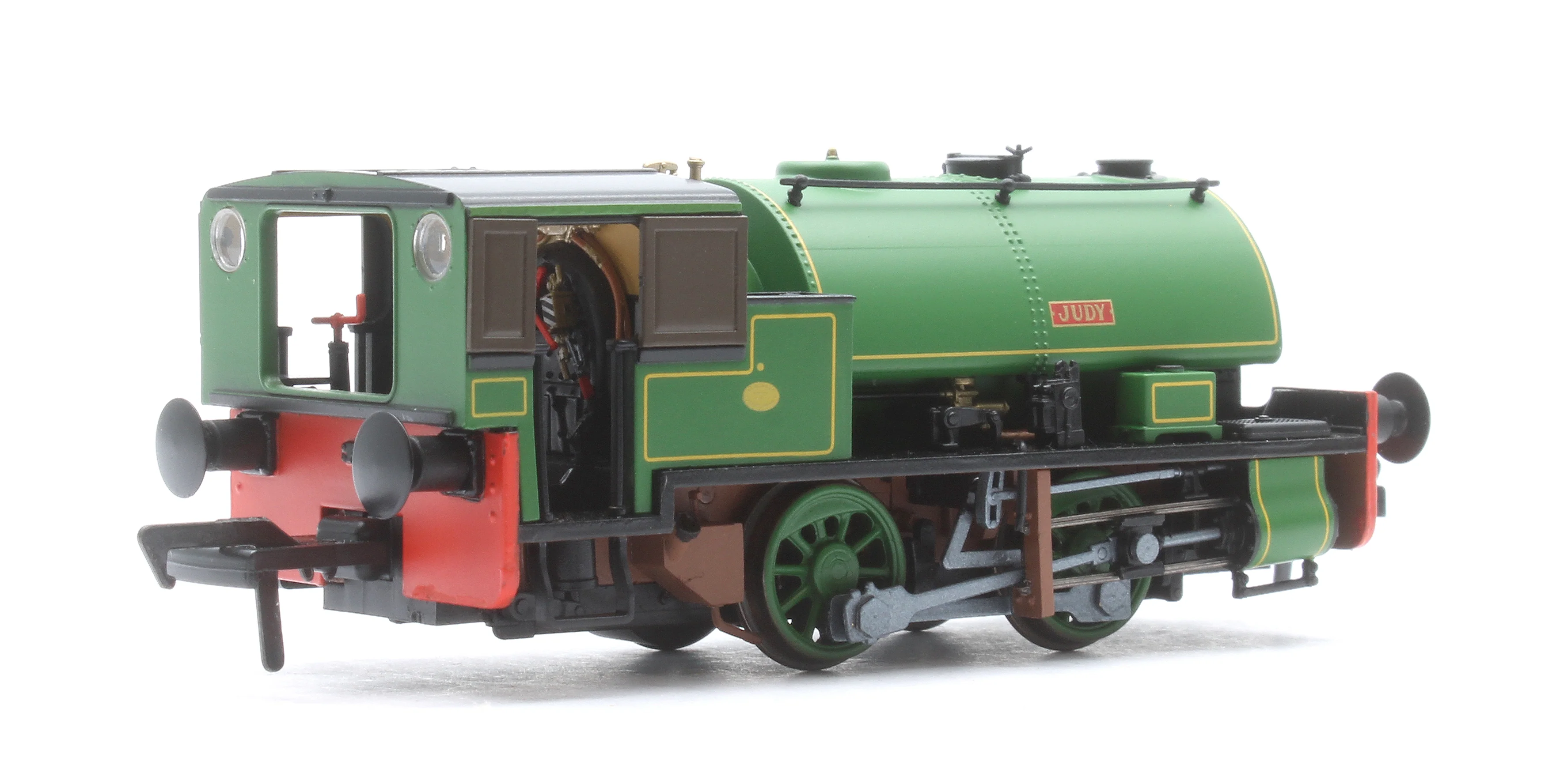 968502 Port of Par Bagnalls Twin Pack - Lined Light Green (As Preserved) Steam Locomotive - DCC Sound - Image 5