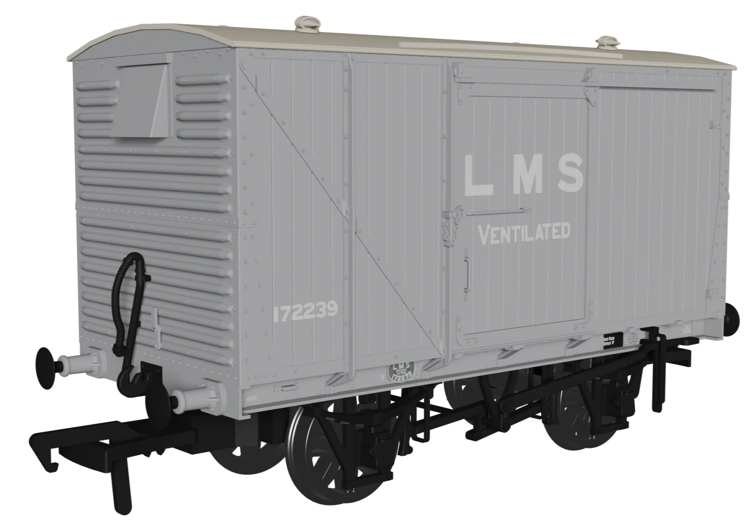 970102 12 Ton LMS D1832A Van - LMS (pre-36) No.172239