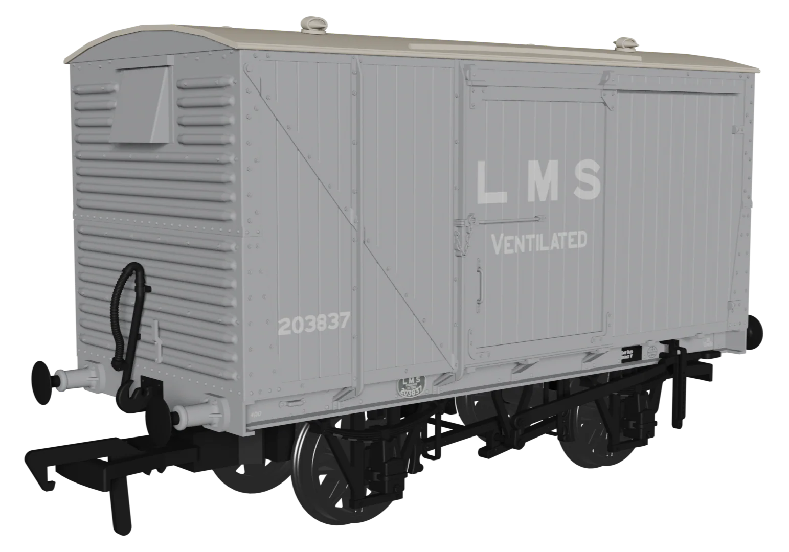 970103 12 Ton LMS D1832A Van - LMS (pre-36) No.203837